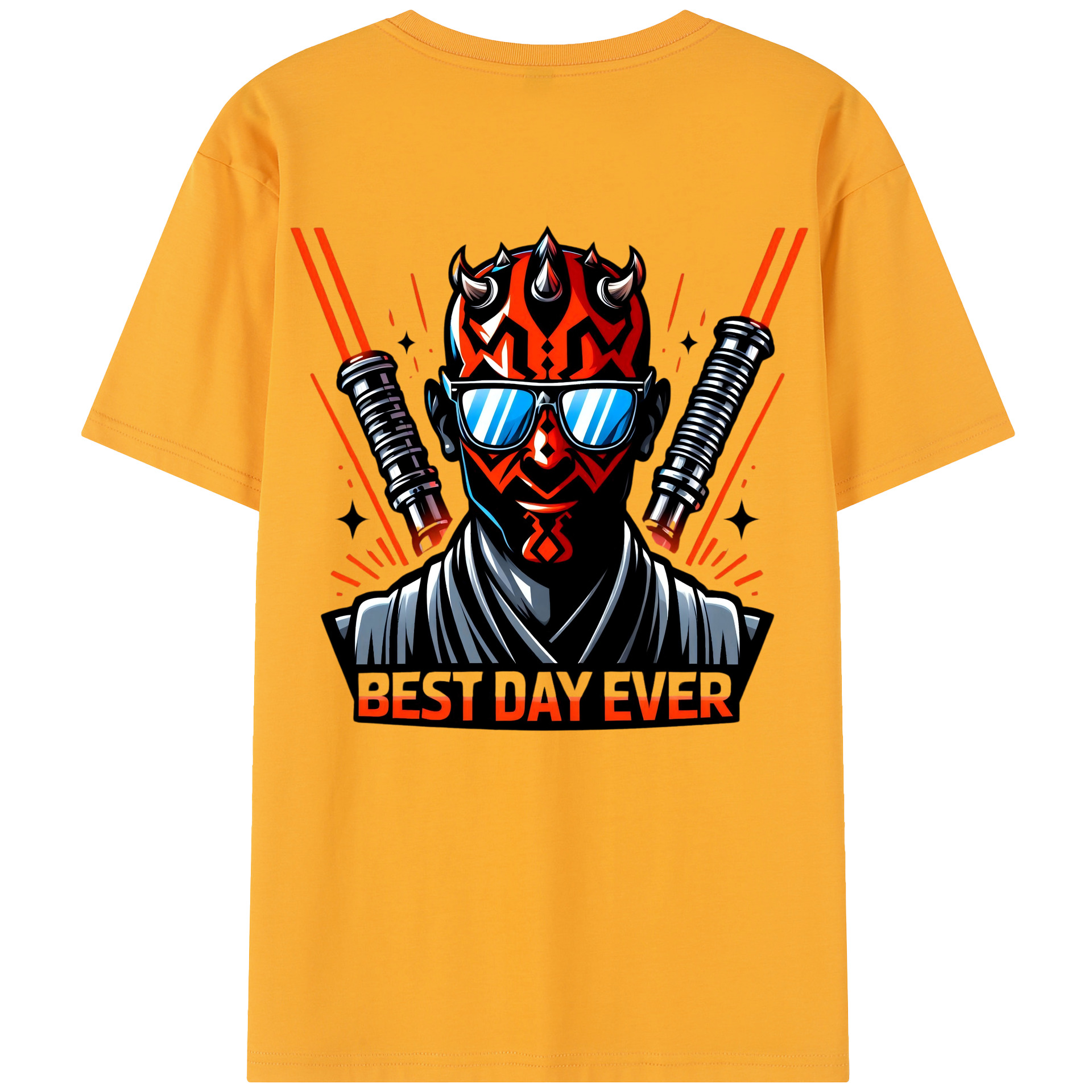 （画像用） スター・ウォーズ Star Wars 綿100％半袖Tシャツ（背面プリント）