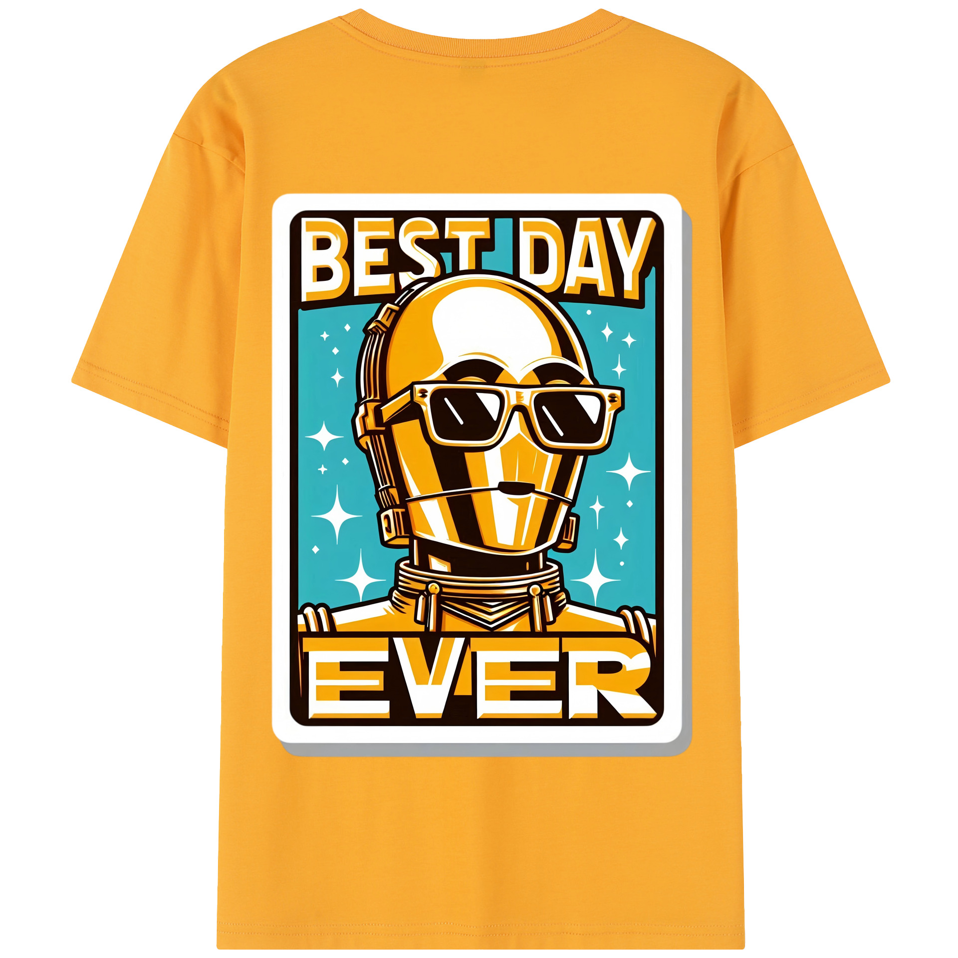 （画像用） スター・ウォーズ Star Wars 綿100％半袖Tシャツ（背面プリント）