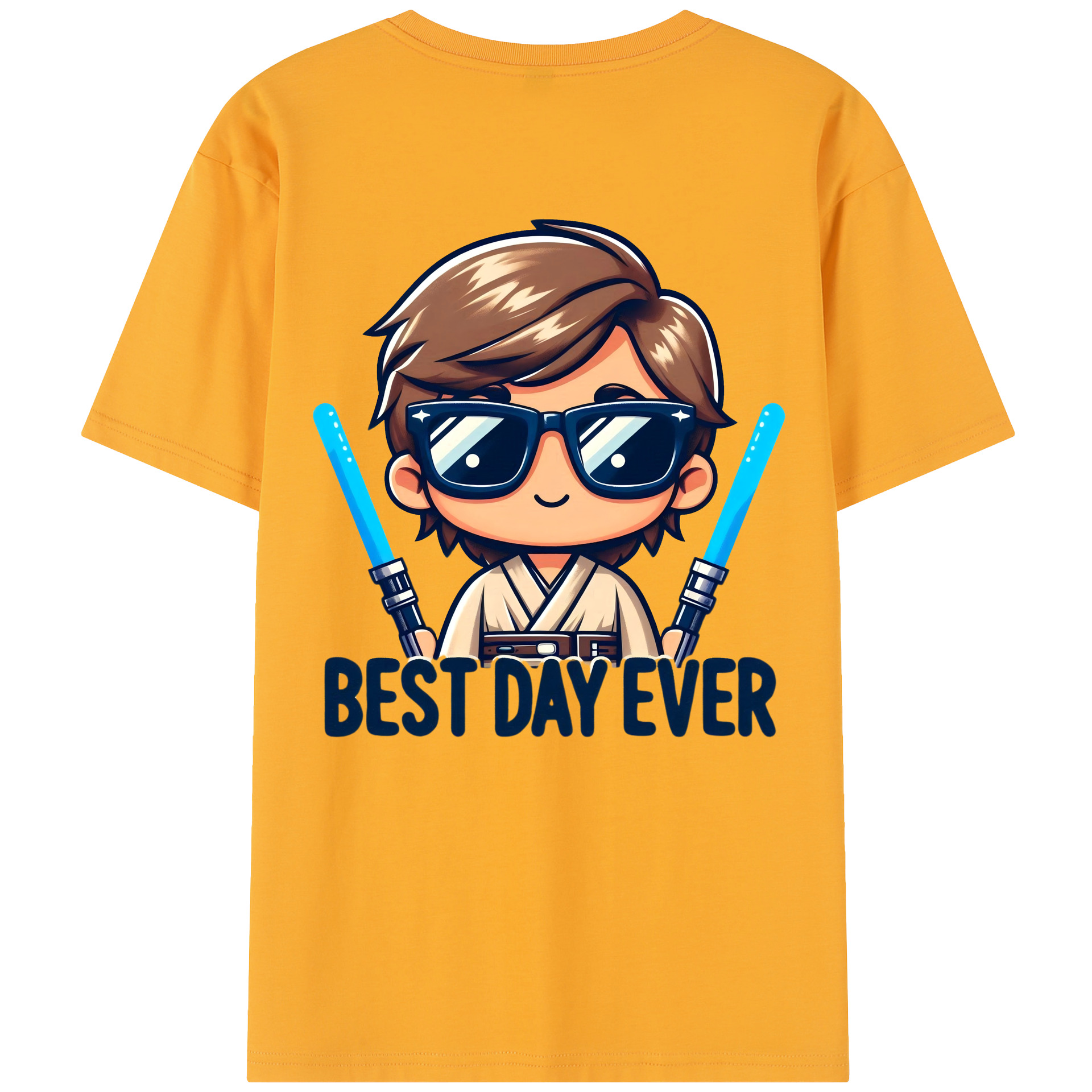 （画像用） スター・ウォーズ Star Wars 綿100％半袖Tシャツ（背面プリント）