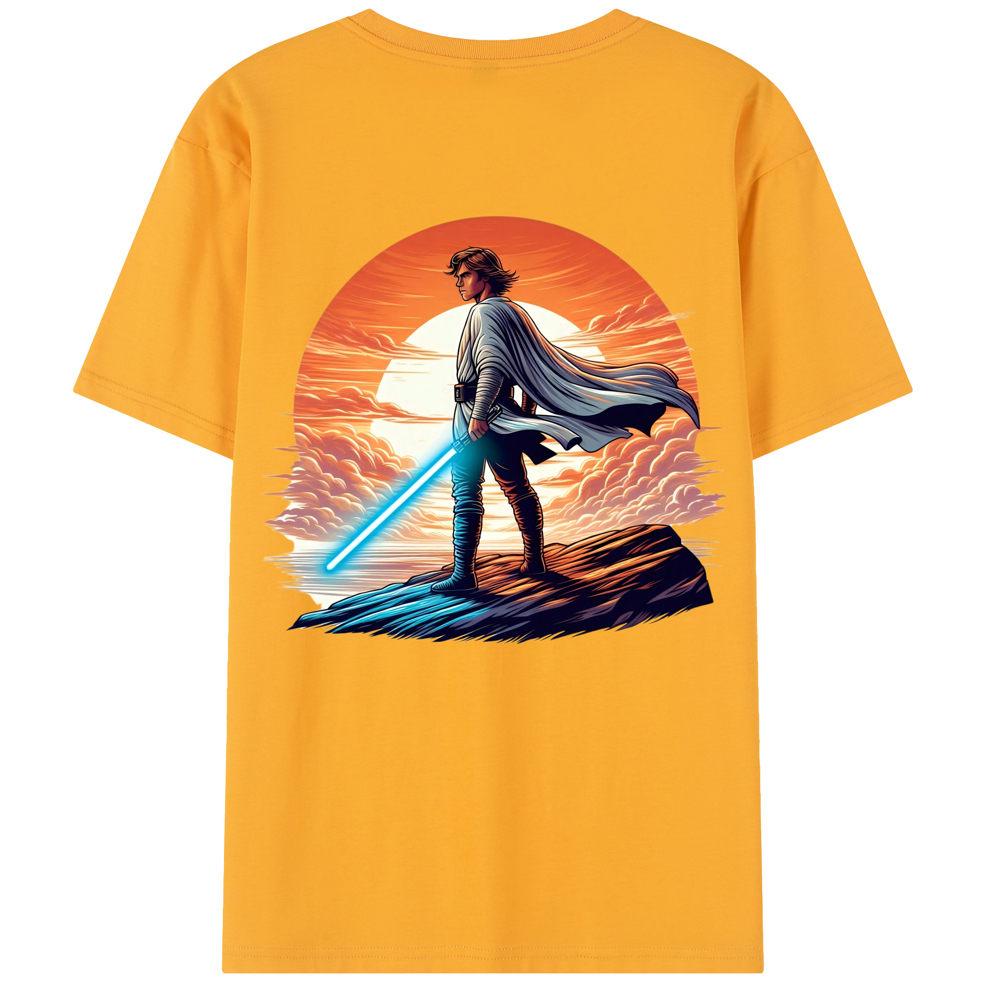 （画像用） スター・ウォーズ Star Wars 綿100％半袖Tシャツ（背面プリント）