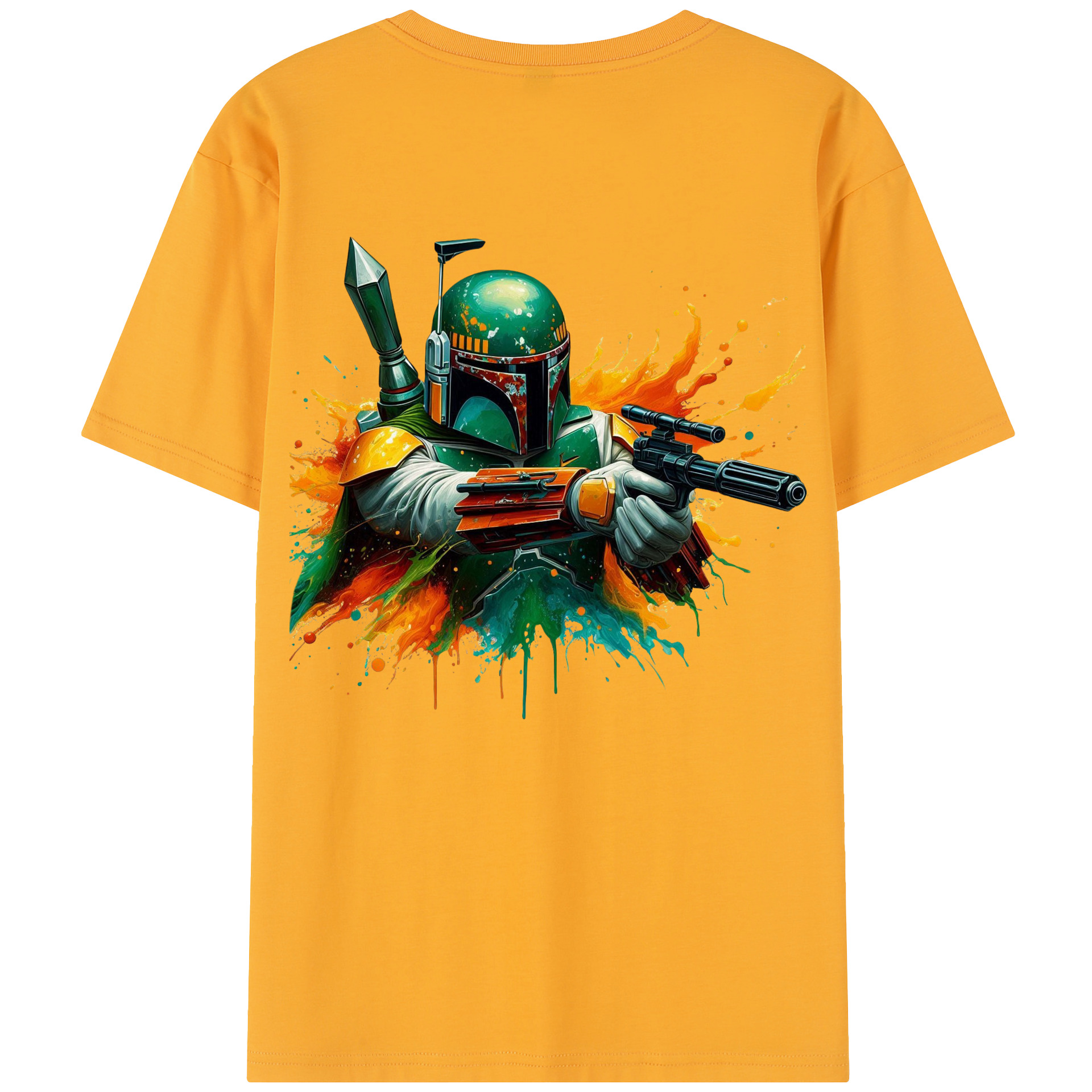 （画像用） スター・ウォーズ Star Wars 綿100％半袖Tシャツ（背面プリント）