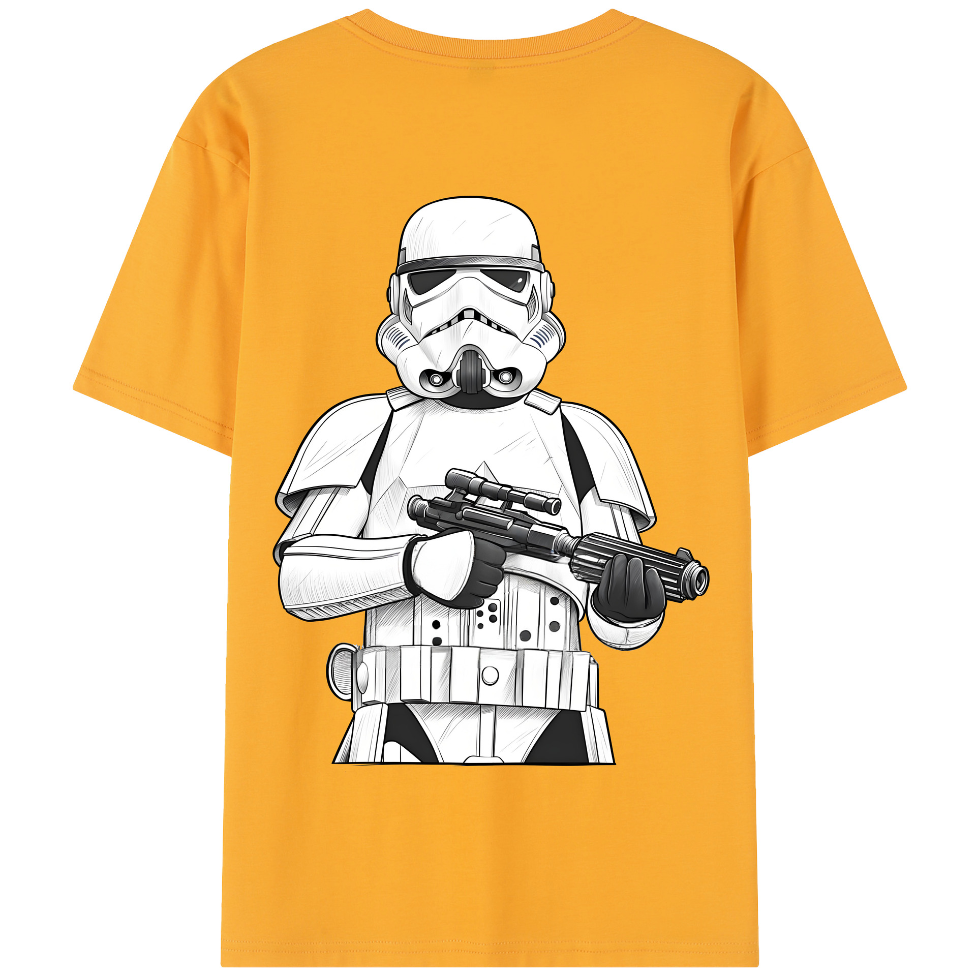 （画像用） スター・ウォーズ Star Wars 綿100％半袖Tシャツ（背面プリント）