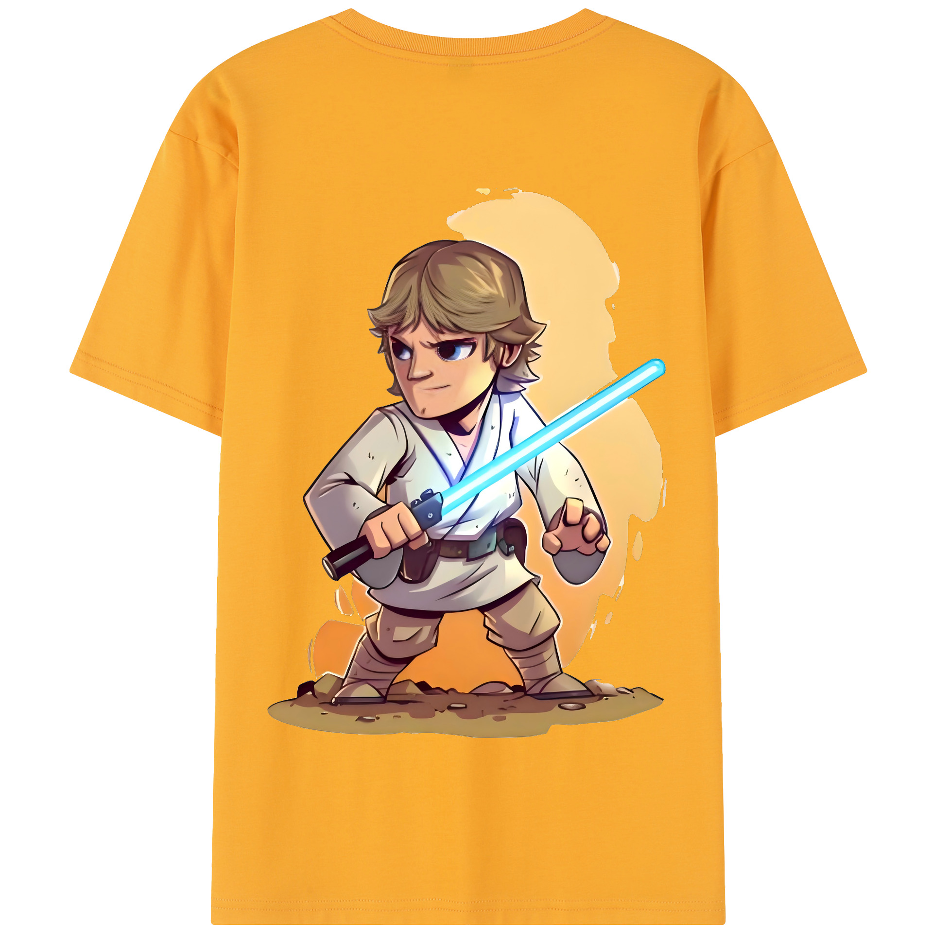 （画像用） スター・ウォーズ Star Wars 綿100％半袖Tシャツ（背面プリント）
