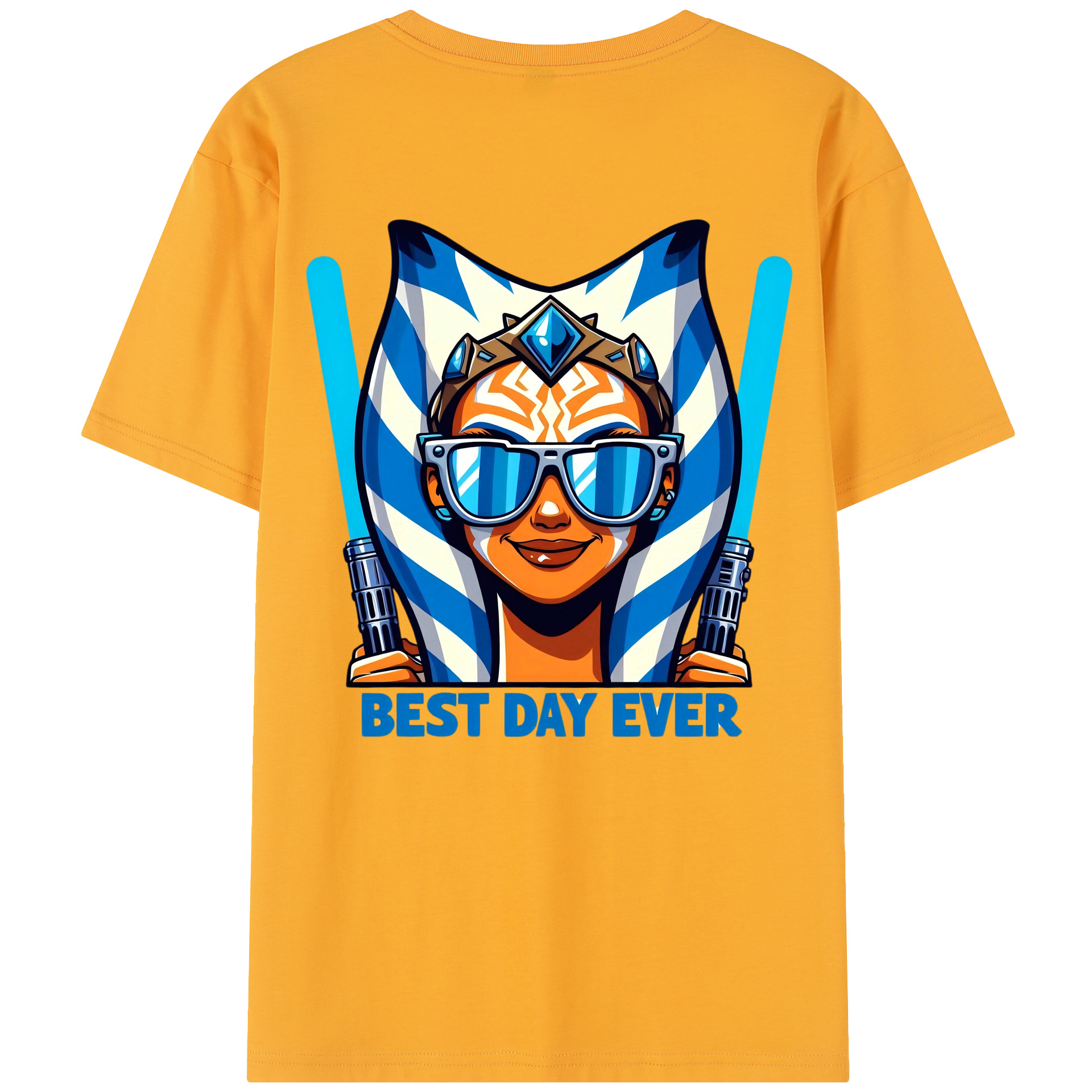 （画像用） スター・ウォーズ Star Wars 綿100％半袖Tシャツ（背面プリント）