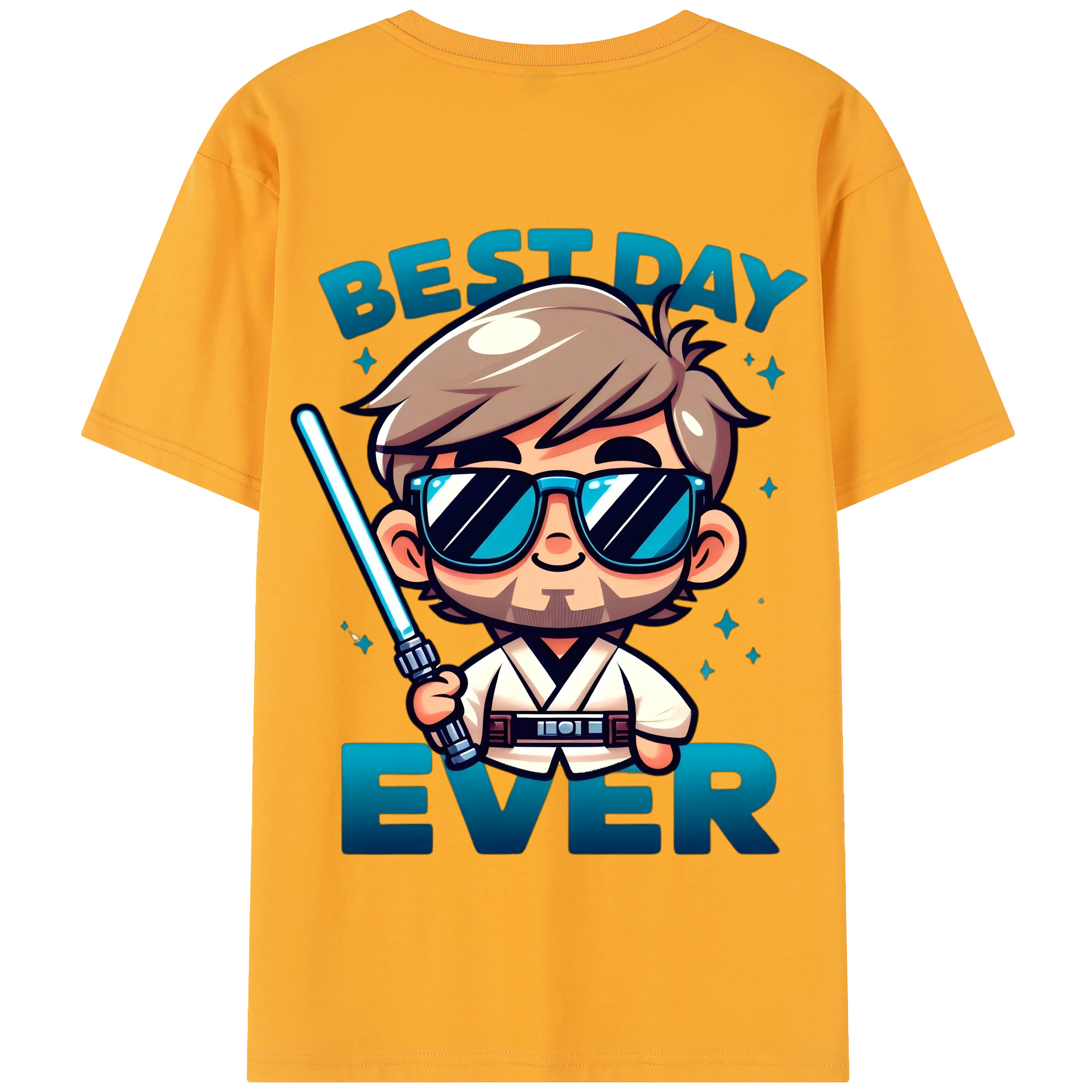 （画像用） スター・ウォーズ Star Wars 綿100％半袖Tシャツ（背面プリント）