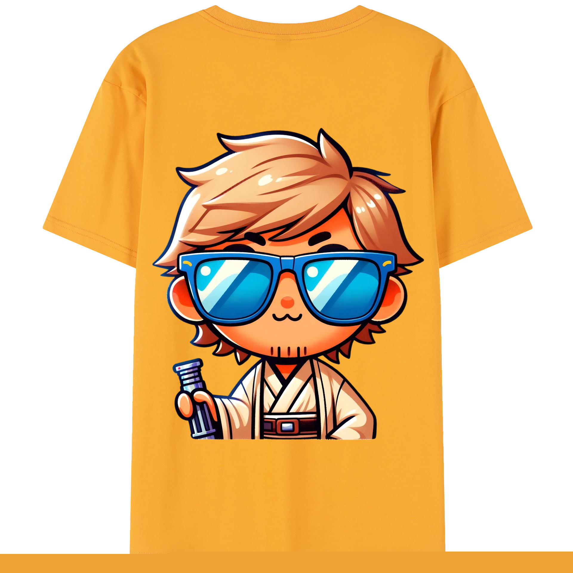 （画像用） スター・ウォーズ Star Wars 綿100％半袖Tシャツ（背面プリント）