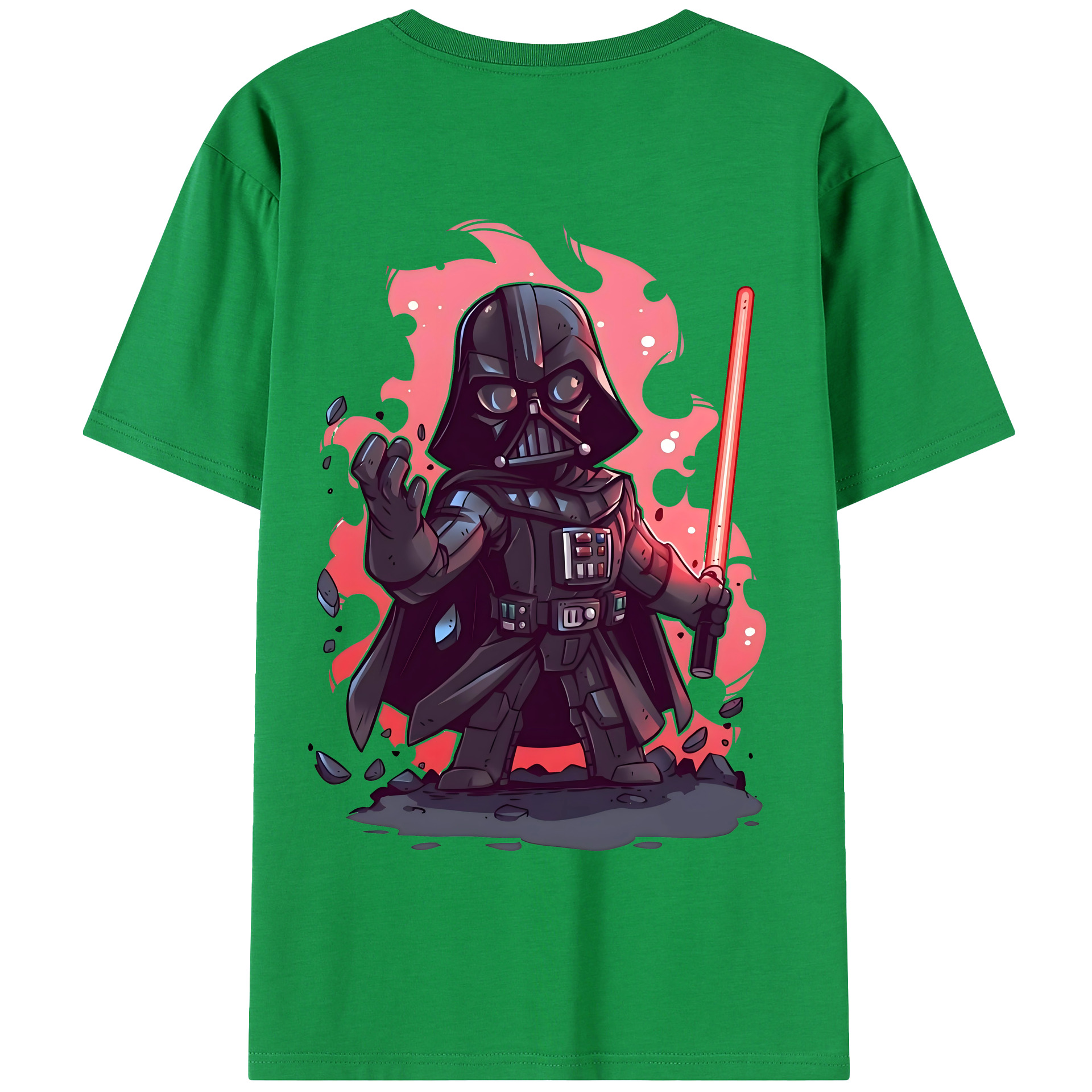 （画像用） スター・ウォーズ Star Wars 綿100％半袖Tシャツ（背面プリント）