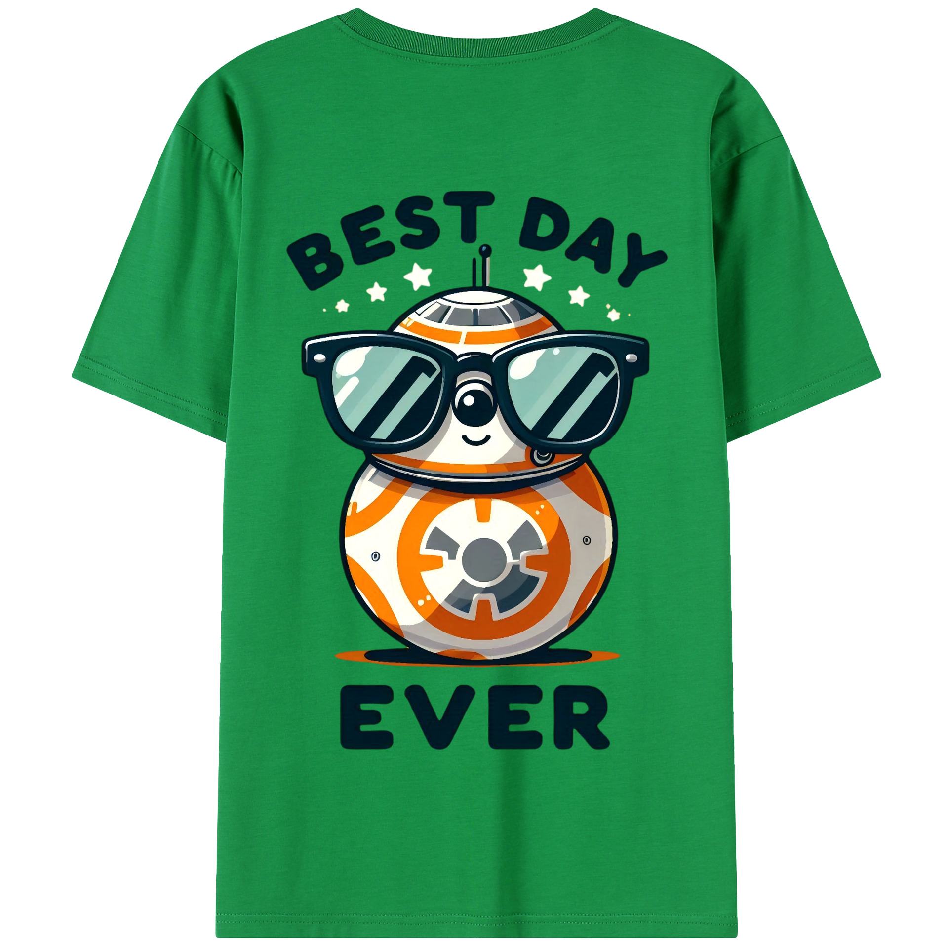 （画像用） スター・ウォーズ Star Wars 綿100％半袖Tシャツ（背面プリント）