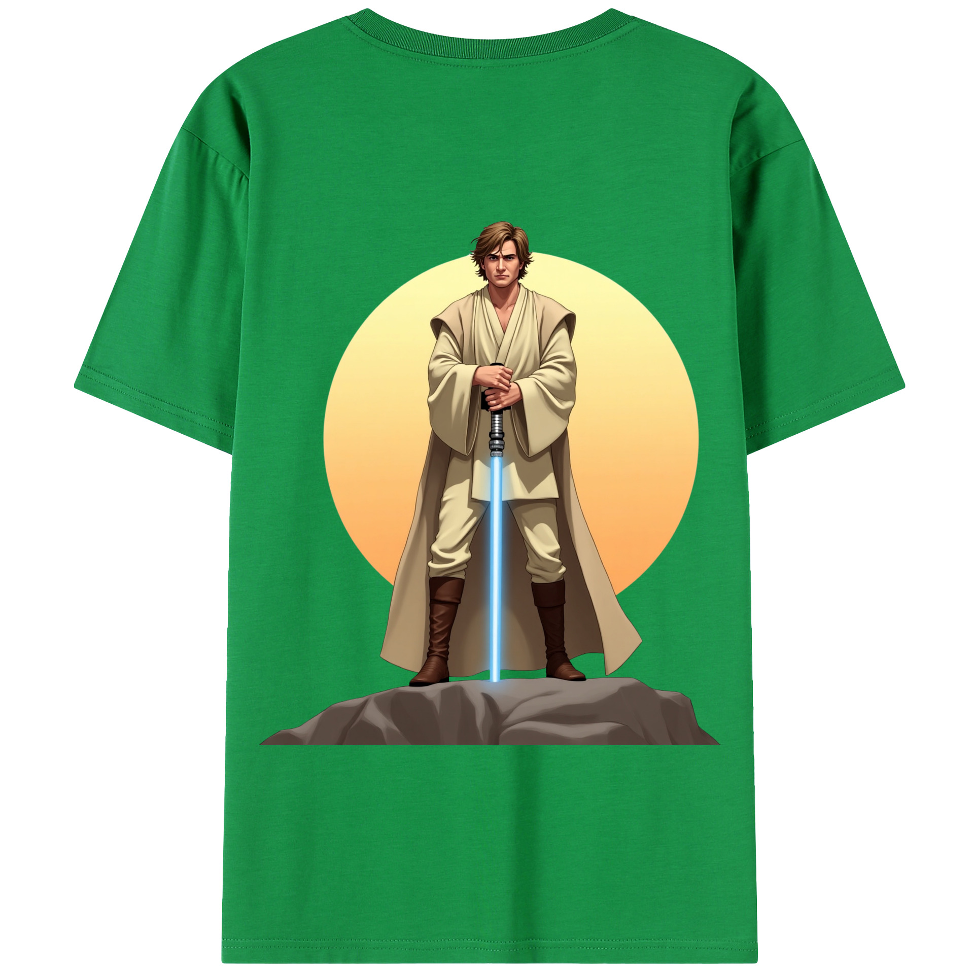 （画像用） スター・ウォーズ Star Wars 綿100％半袖Tシャツ（背面プリント）