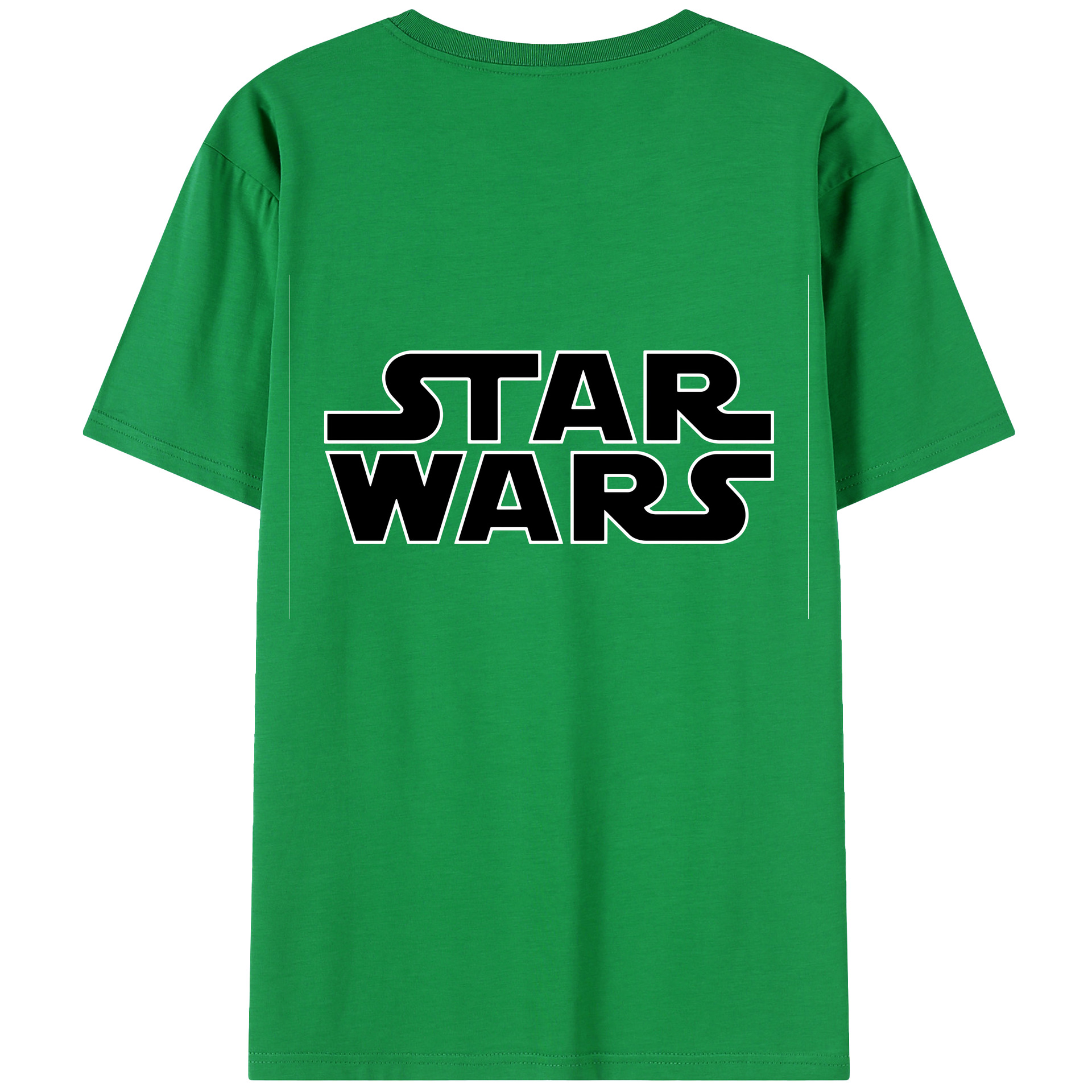 （画像用） スター・ウォーズ Star Wars 綿100％半袖Tシャツ（背面プリント）