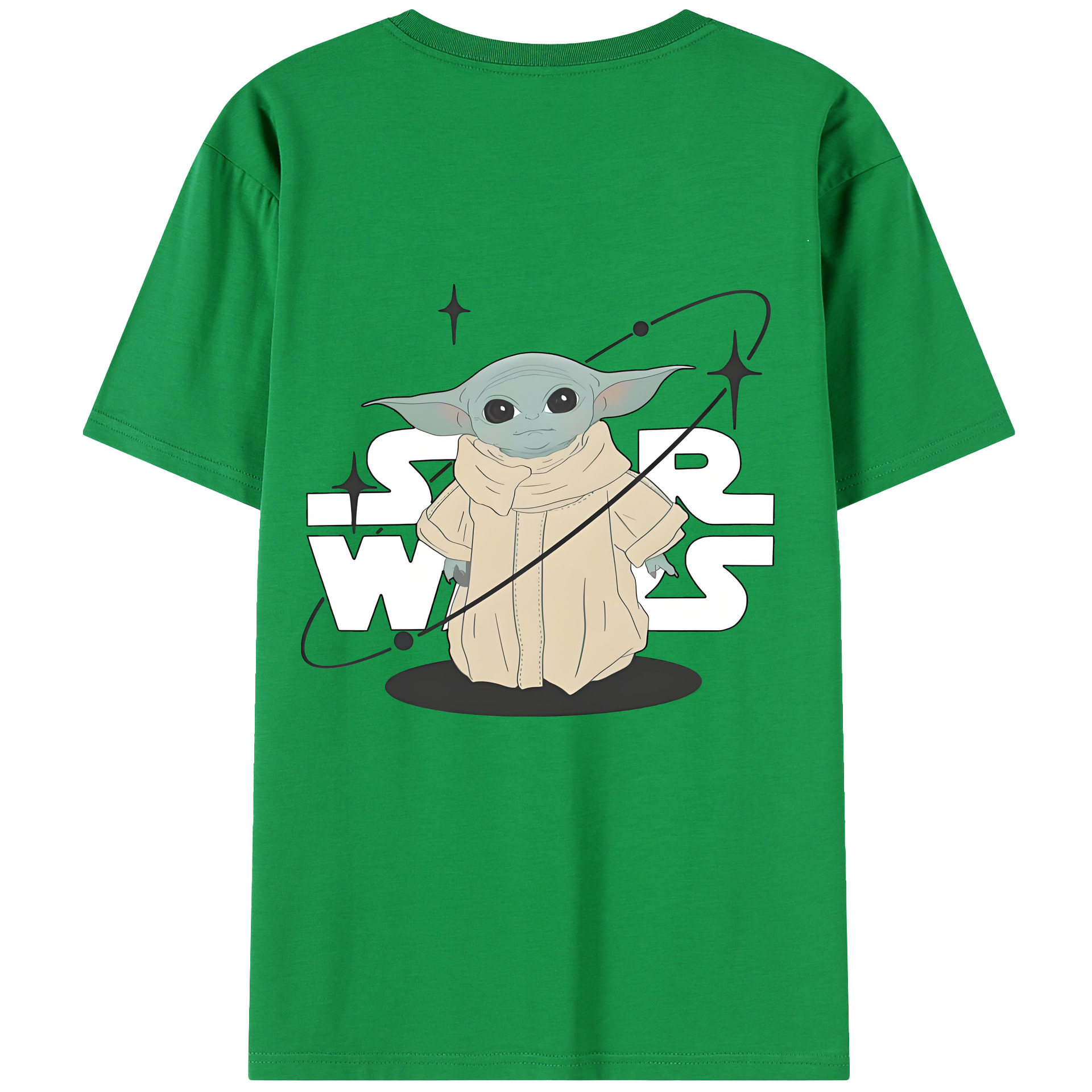 （画像用） スター・ウォーズ Star Wars 綿100％半袖Tシャツ（背面プリント）