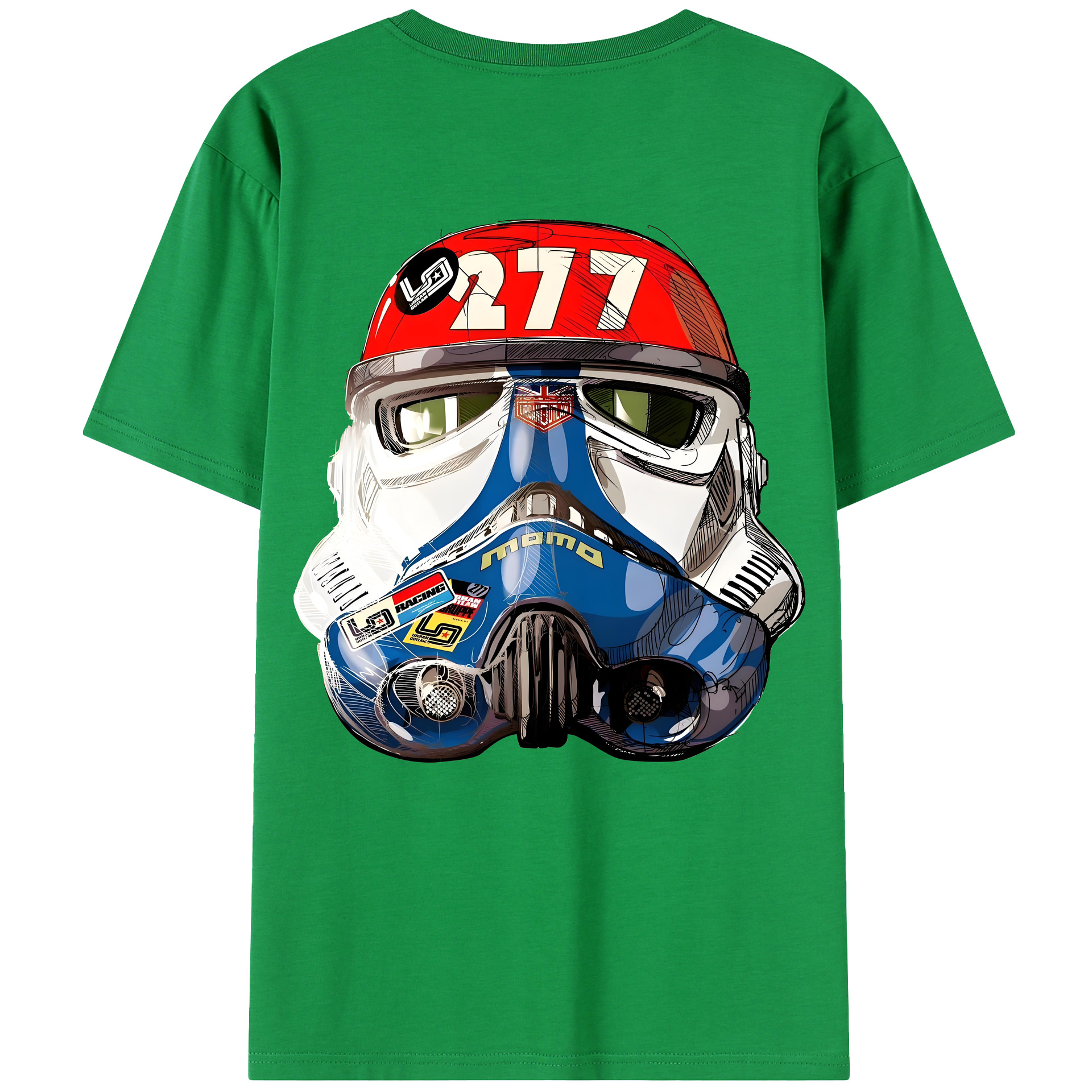 （画像用） スター・ウォーズ Star Wars 綿100％半袖Tシャツ（背面プリント）