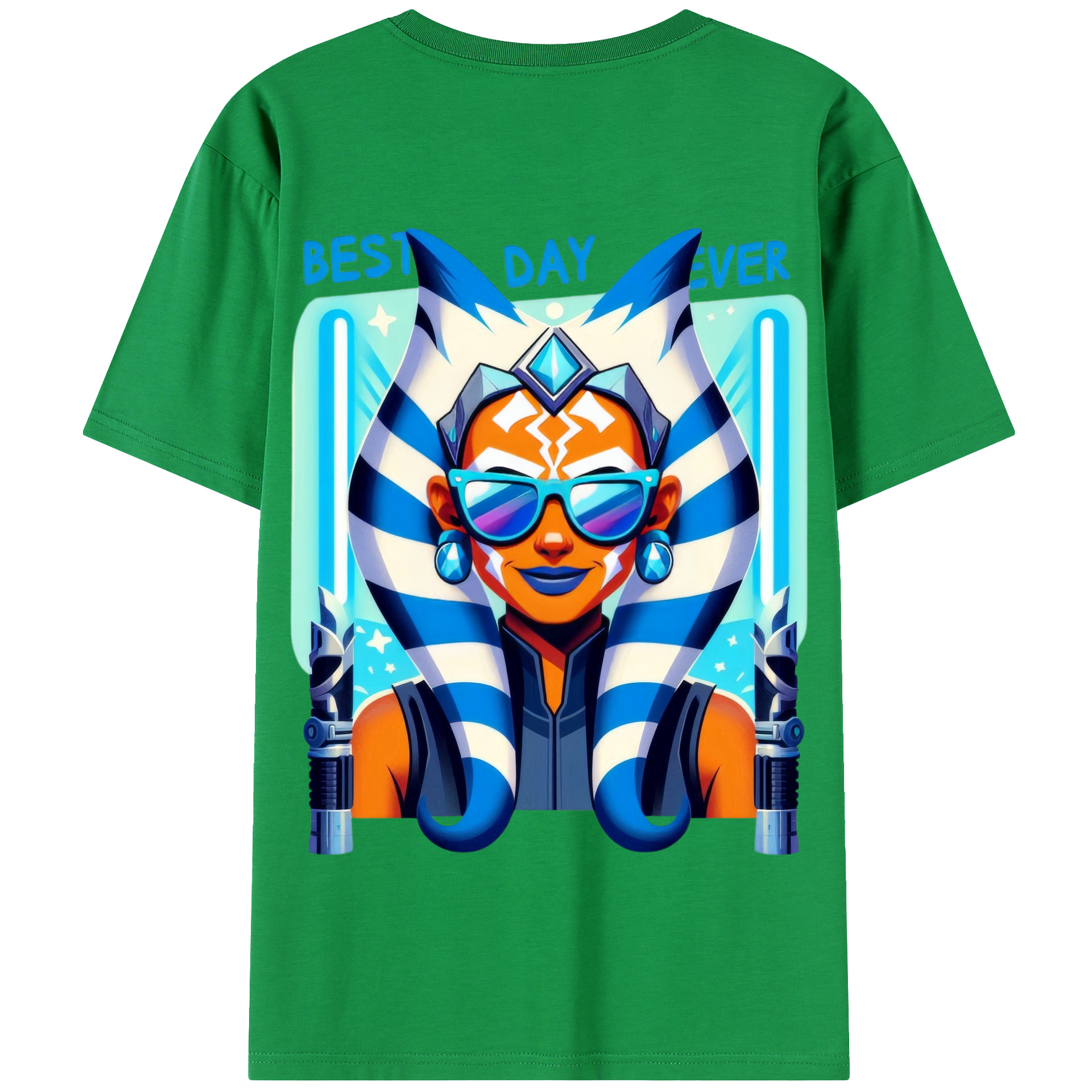 （画像用） スター・ウォーズ Star Wars 綿100％半袖Tシャツ（背面プリント）