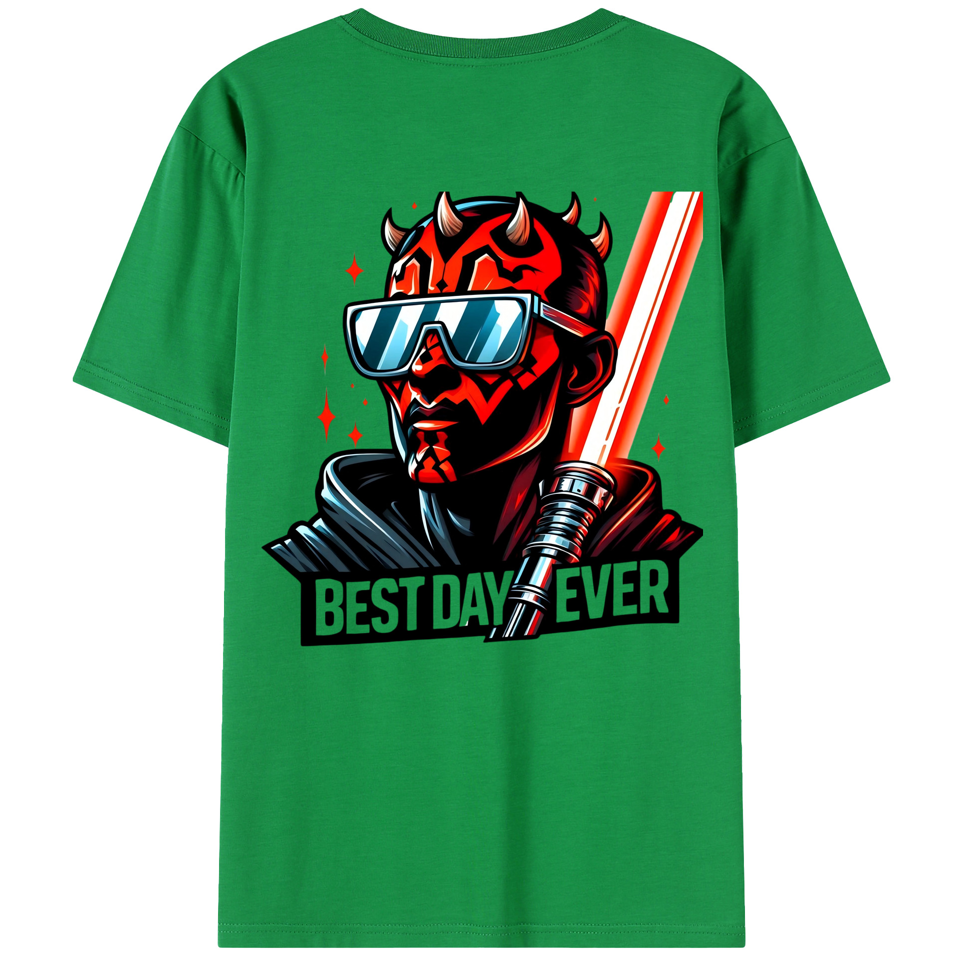 （画像用） スター・ウォーズ Star Wars 綿100％半袖Tシャツ（背面プリント）