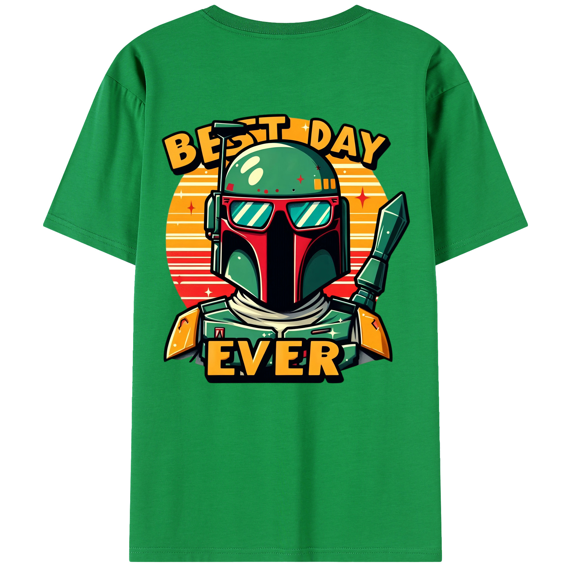 （画像用） スター・ウォーズ Star Wars 綿100％半袖Tシャツ（背面プリント）