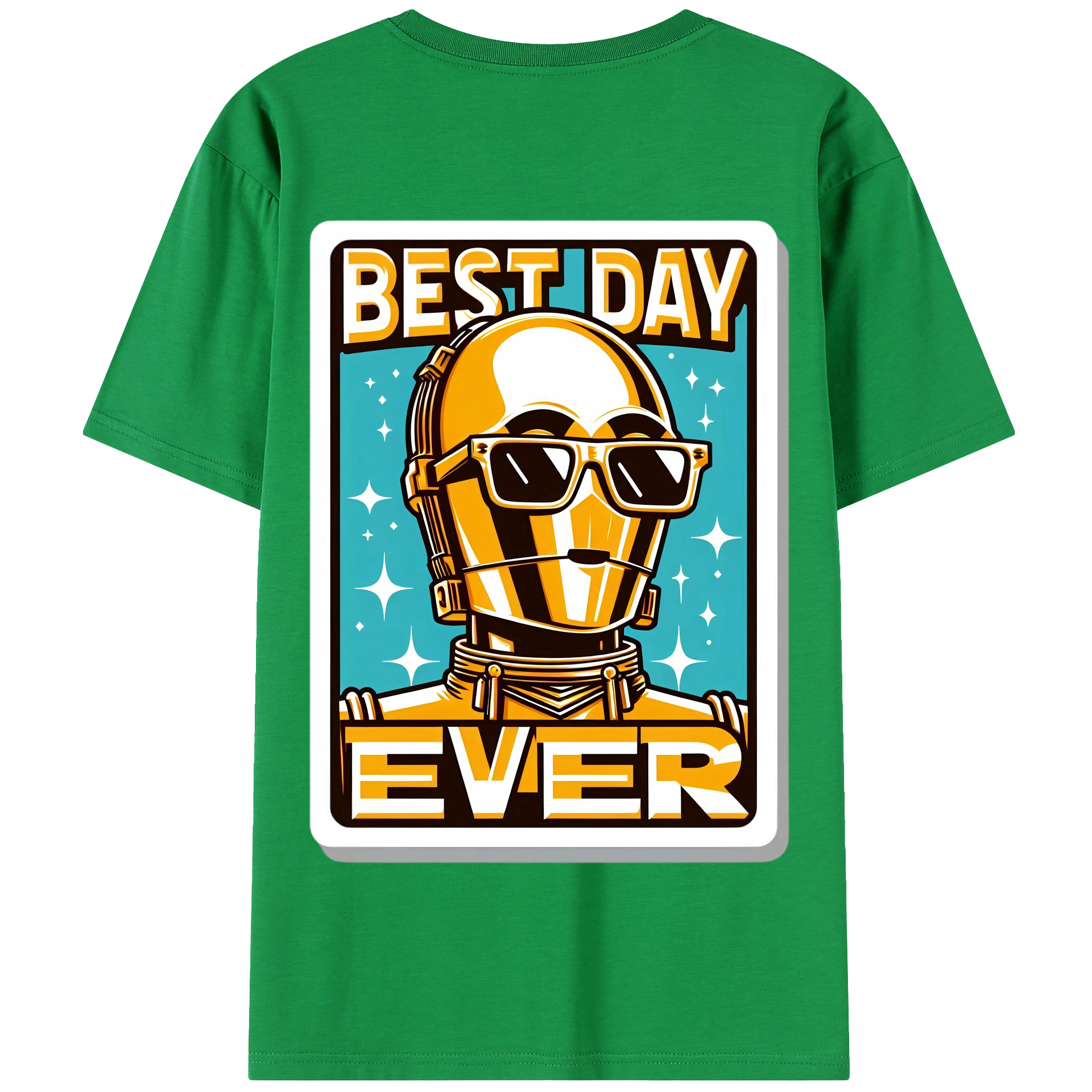 （画像用） スター・ウォーズ Star Wars 綿100％半袖Tシャツ（背面プリント）
