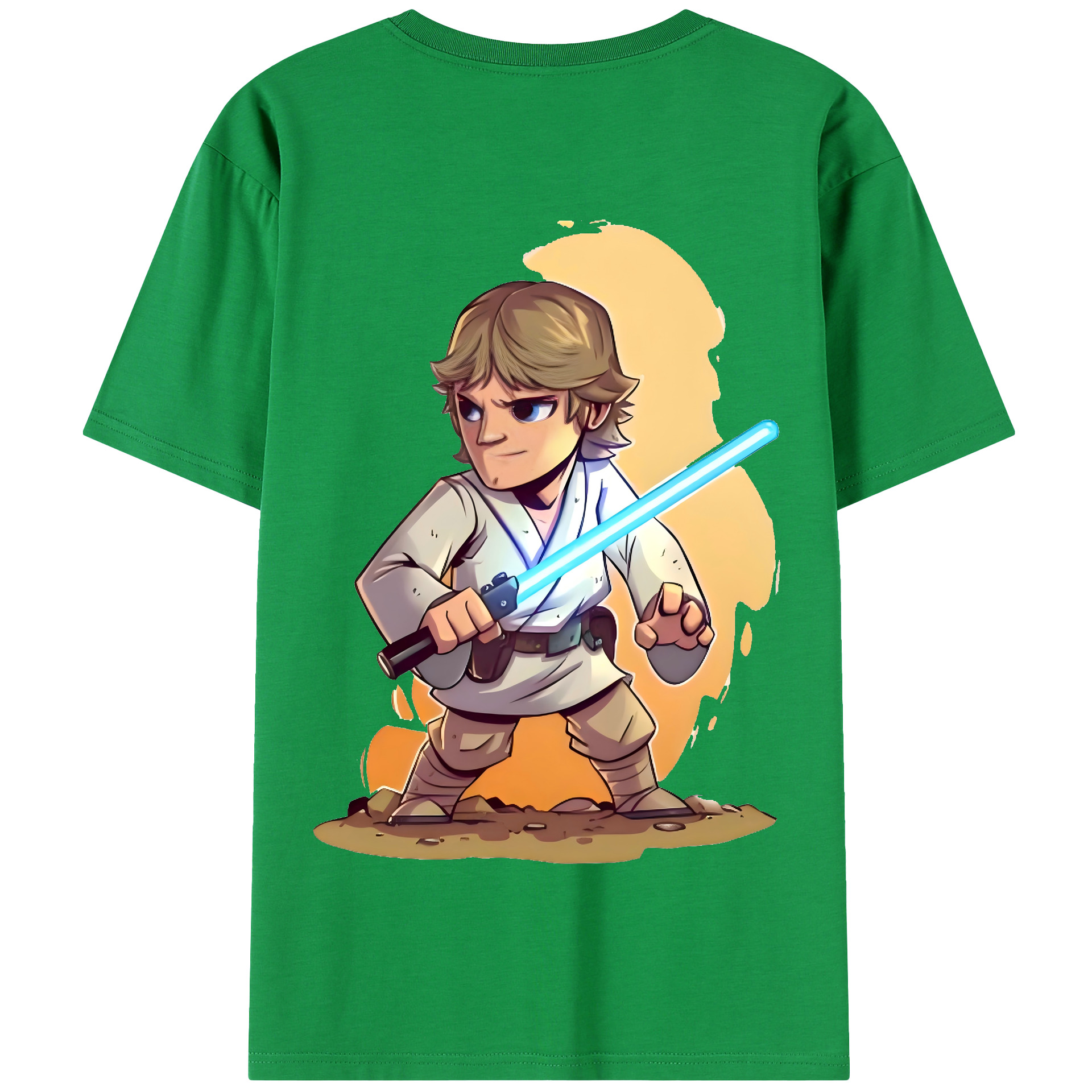 （画像用） スター・ウォーズ Star Wars 綿100％半袖Tシャツ（背面プリント）