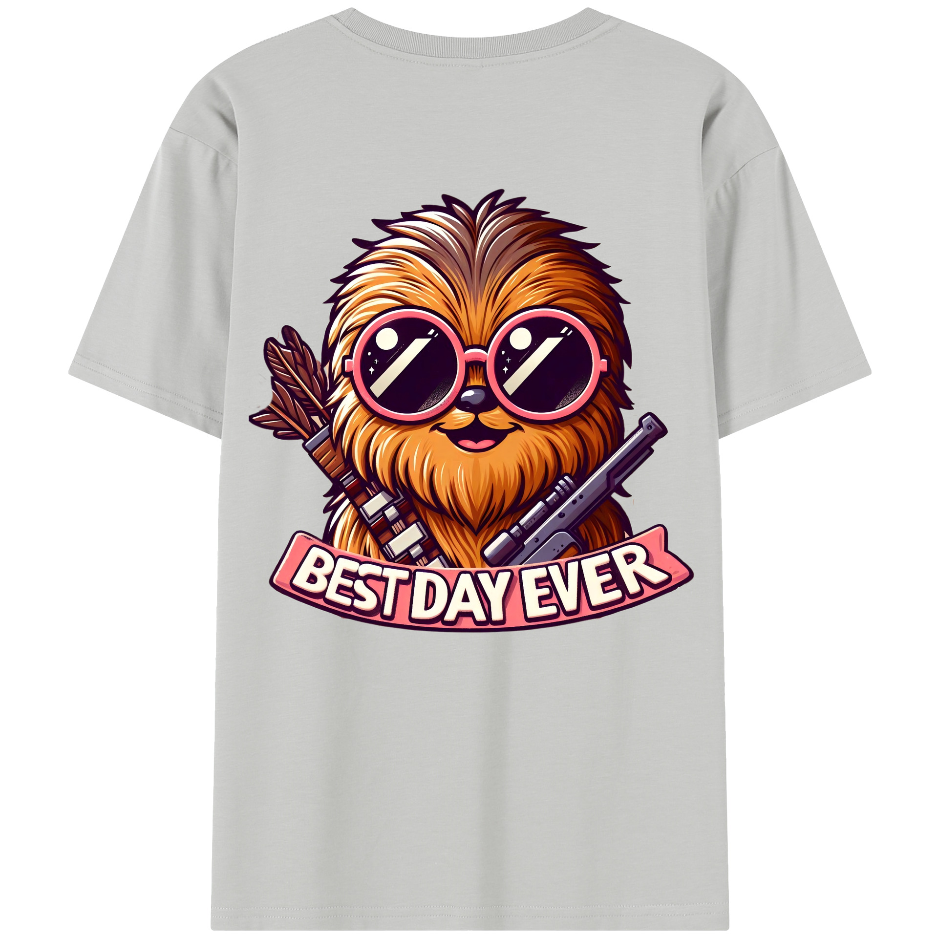 （画像用） スター・ウォーズ Star Wars 綿100％半袖Tシャツ（背面プリント）
