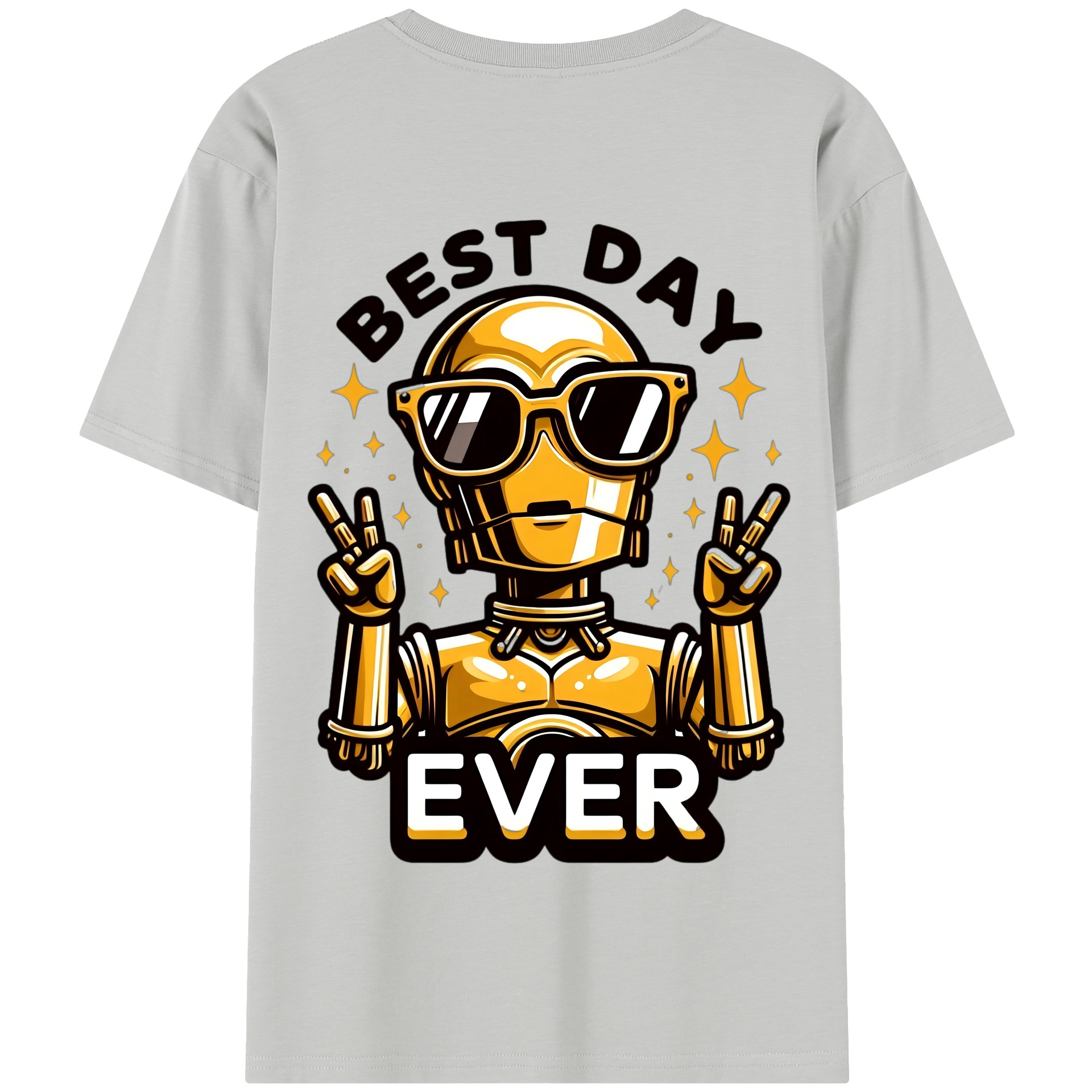 （画像用） スター・ウォーズ Star Wars 綿100％半袖Tシャツ（背面プリント）