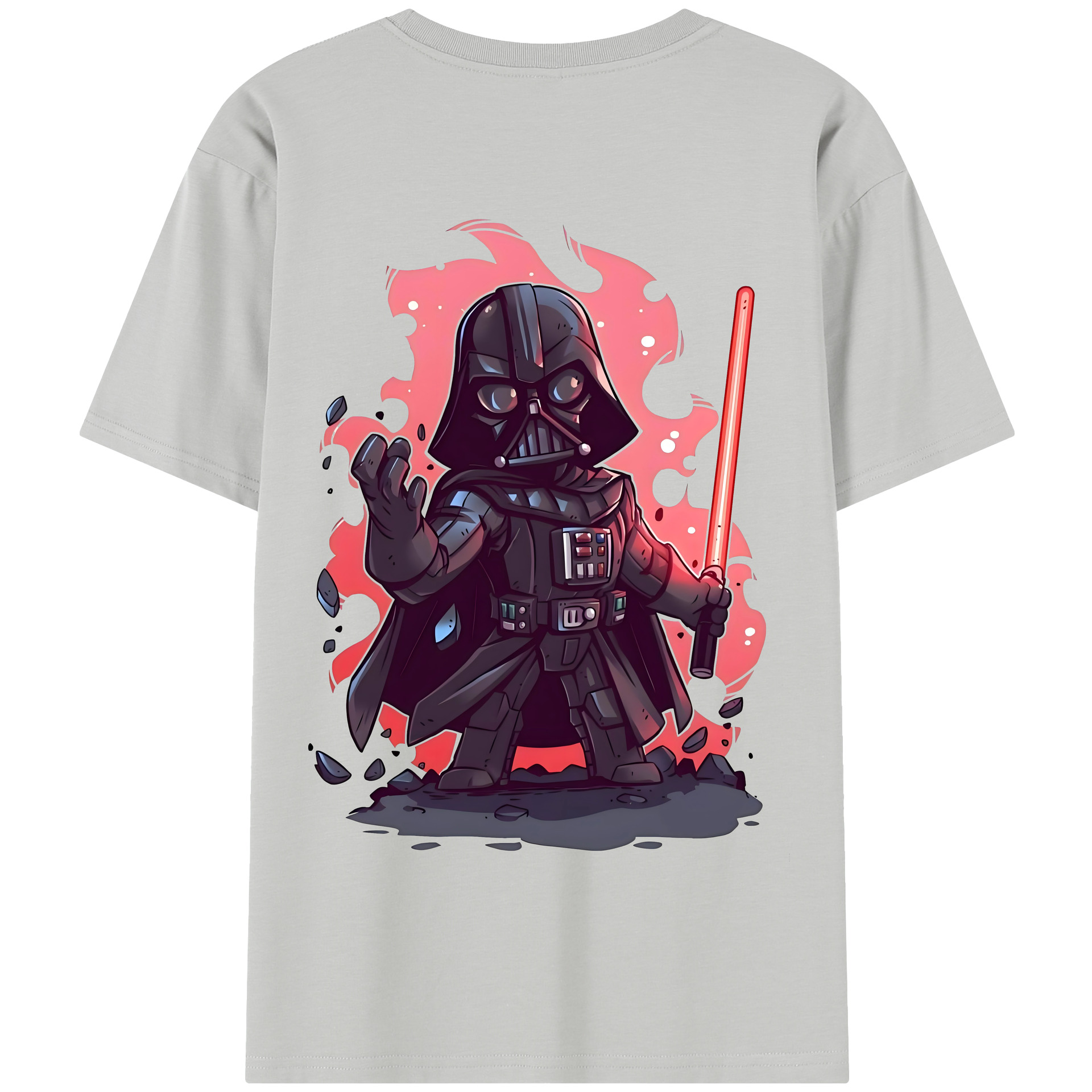 （画像用） スター・ウォーズ Star Wars 綿100％半袖Tシャツ（背面プリント）