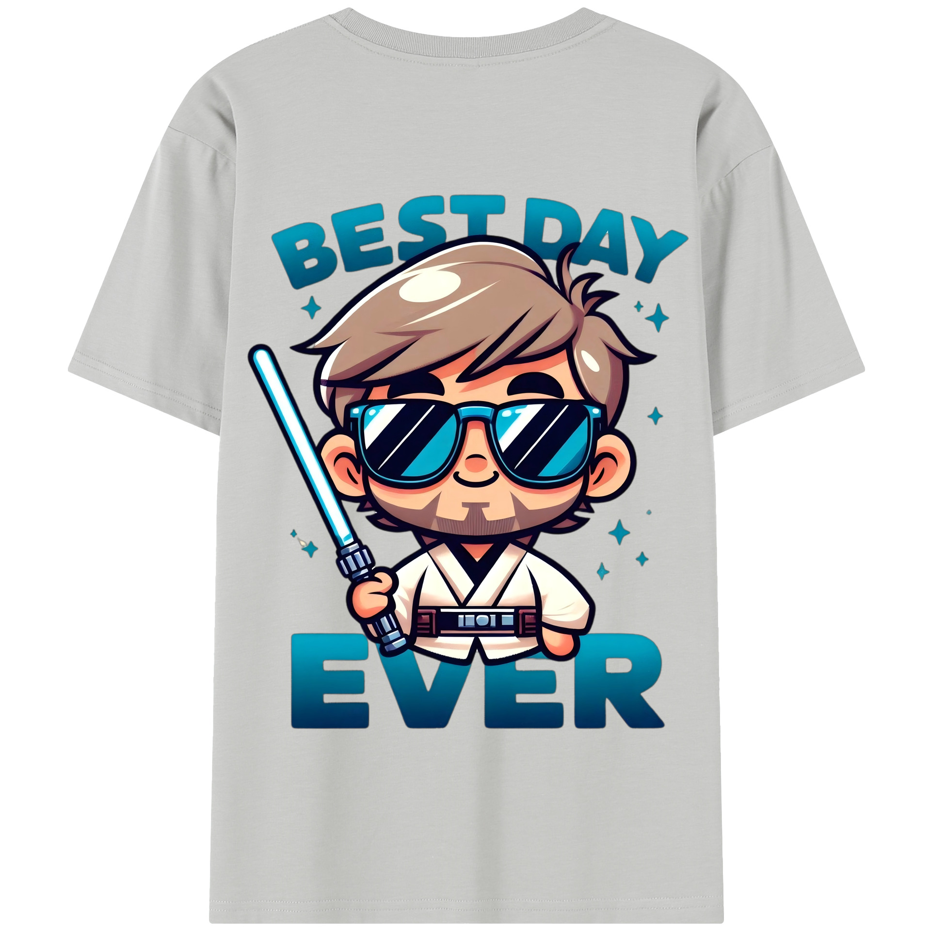 （画像用） スター・ウォーズ Star Wars 綿100％半袖Tシャツ（背面プリント）