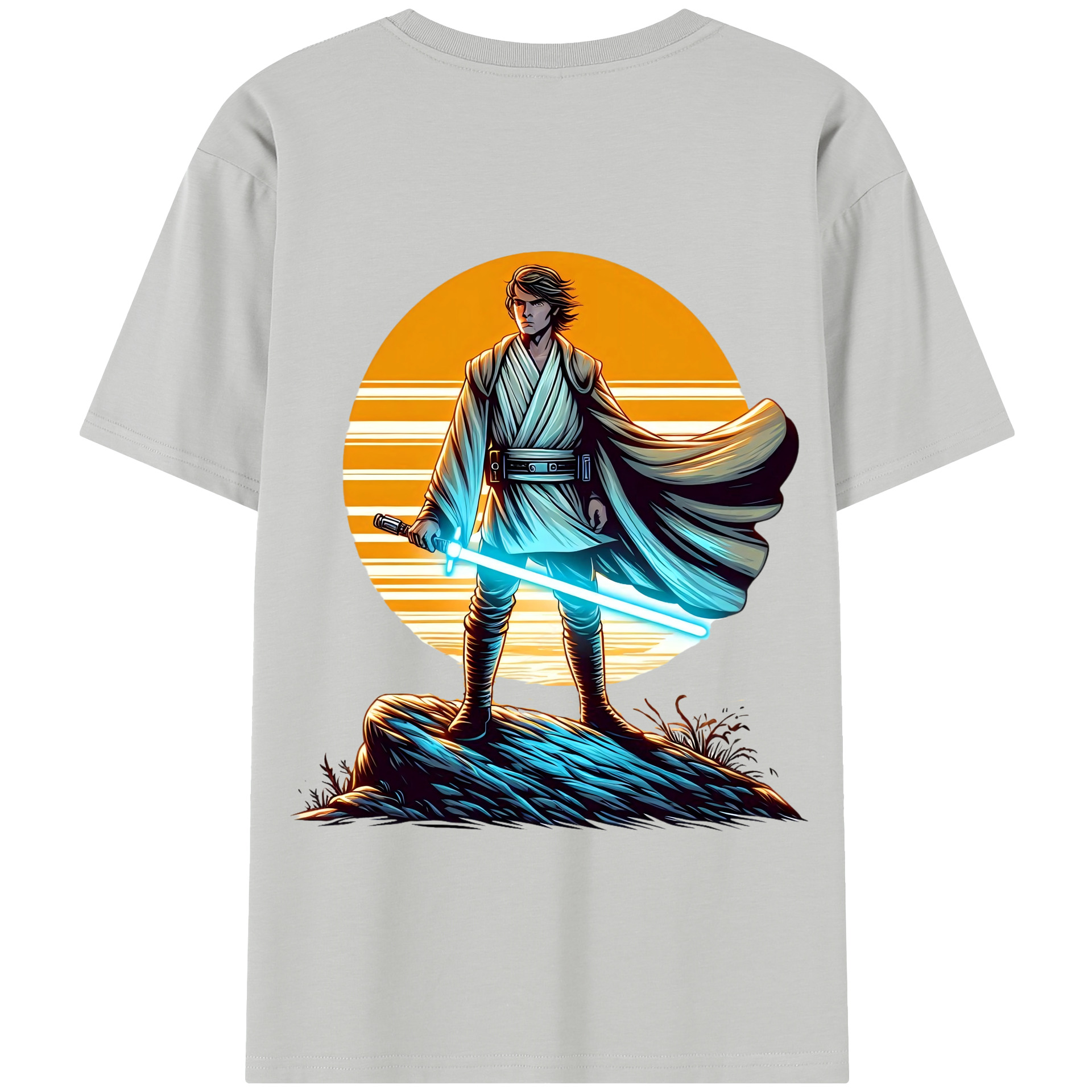 （画像用） スター・ウォーズ Star Wars 綿100％半袖Tシャツ（背面プリント）