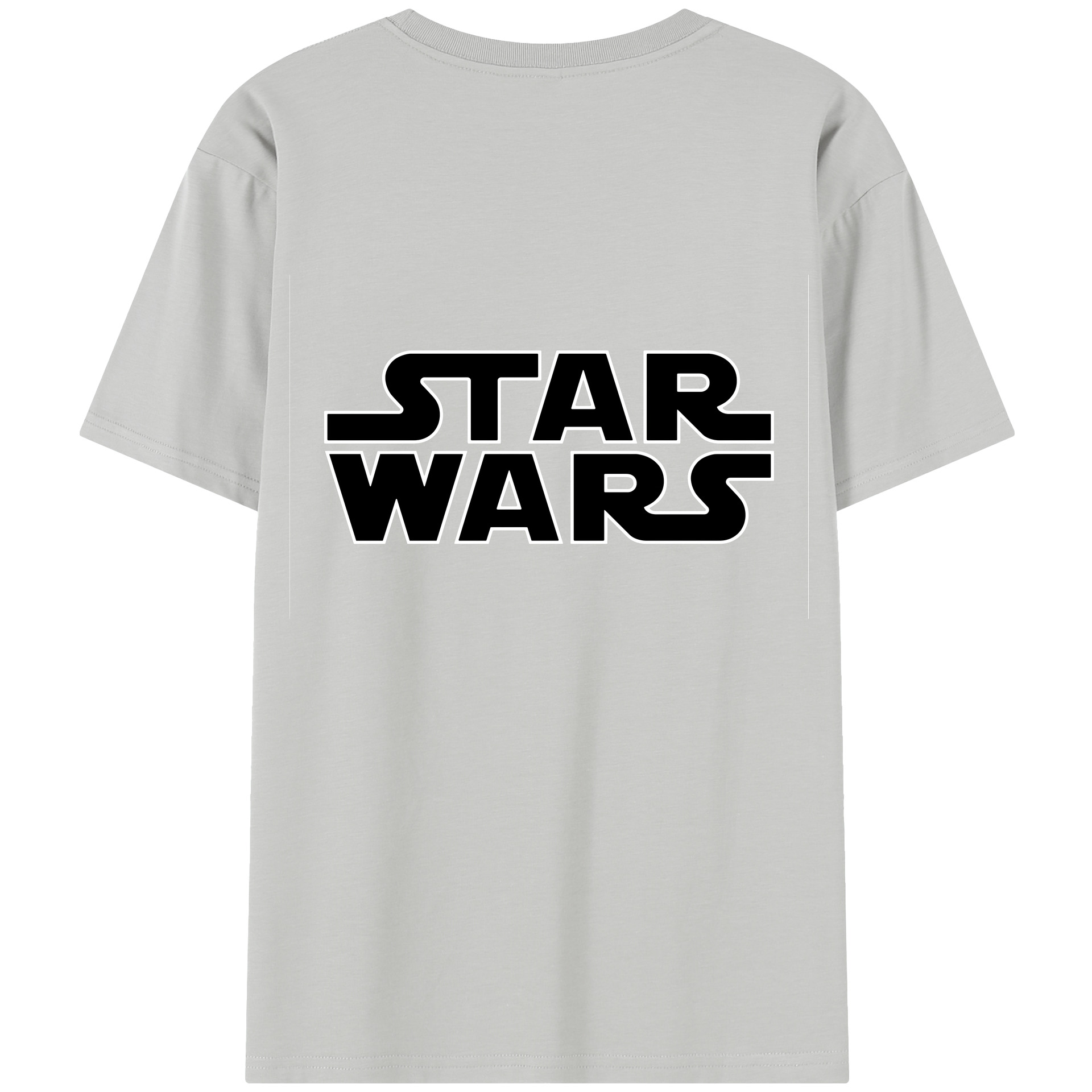 （画像用） スター・ウォーズ Star Wars 綿100％半袖Tシャツ（背面プリント）