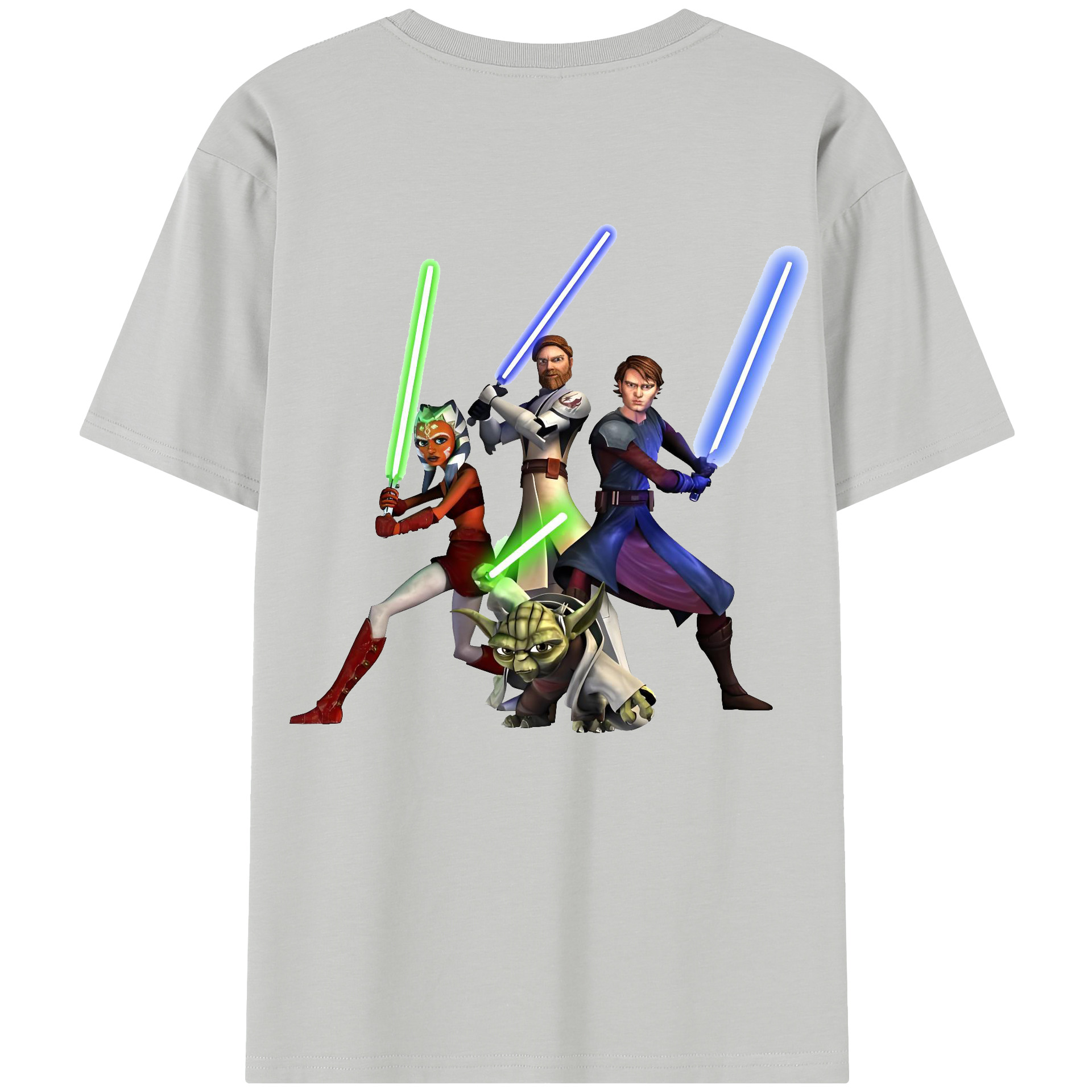 （画像用） スター・ウォーズ Star Wars 綿100％半袖Tシャツ（背面プリント）