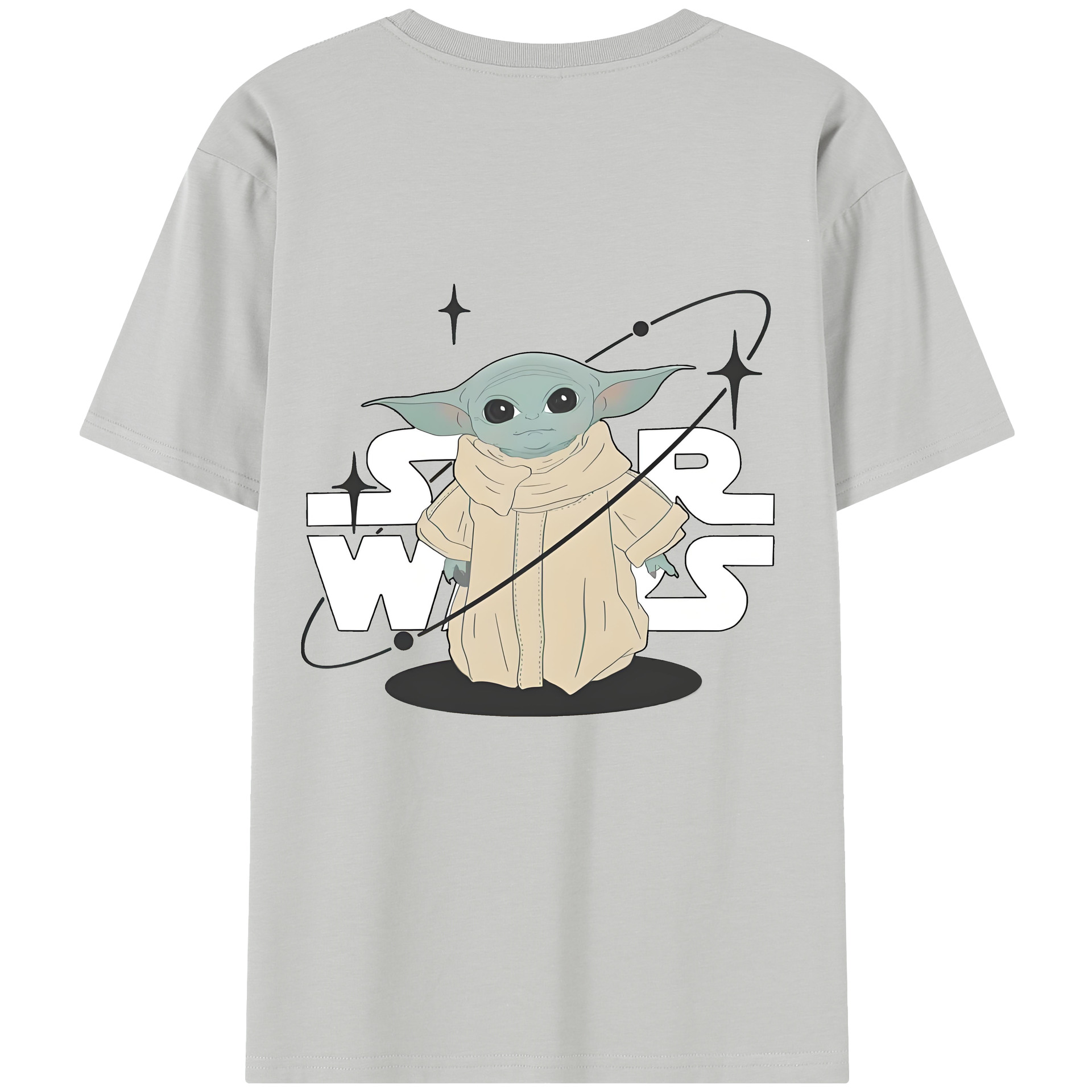（画像用） スター・ウォーズ Star Wars 綿100％半袖Tシャツ（背面プリント）