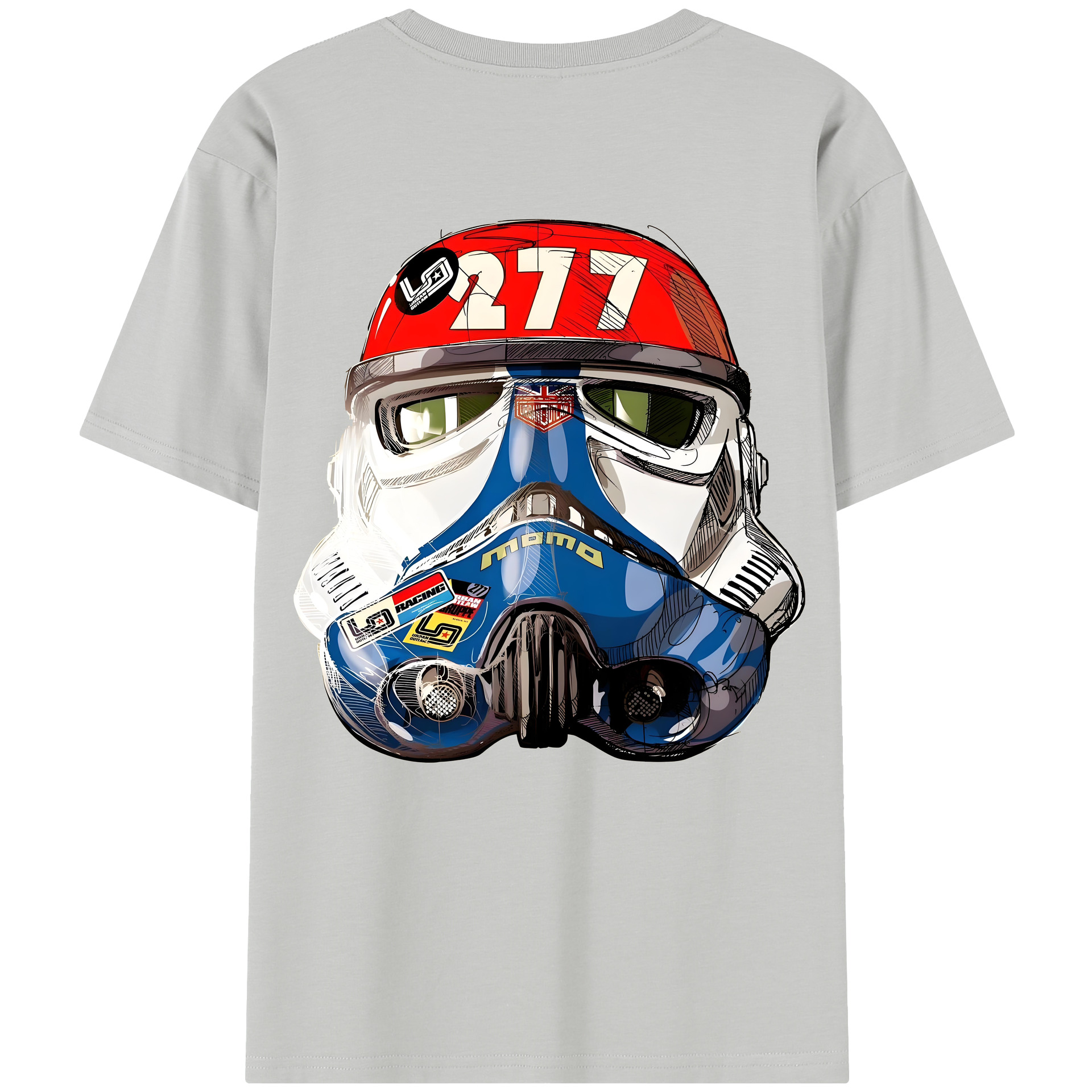 （画像用） スター・ウォーズ Star Wars 綿100％半袖Tシャツ（背面プリント）