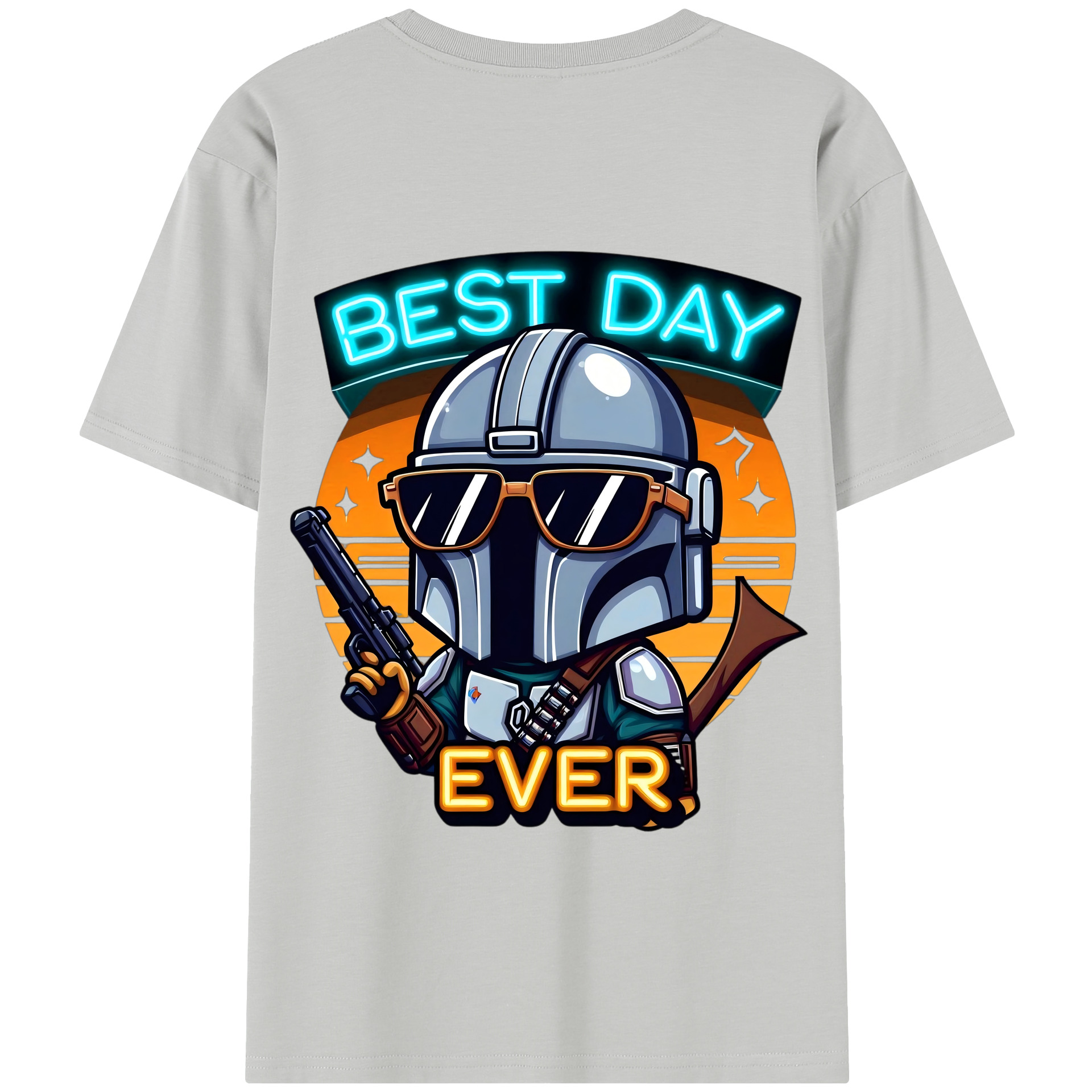（画像用） スター・ウォーズ Star Wars 綿100％半袖Tシャツ（背面プリント）