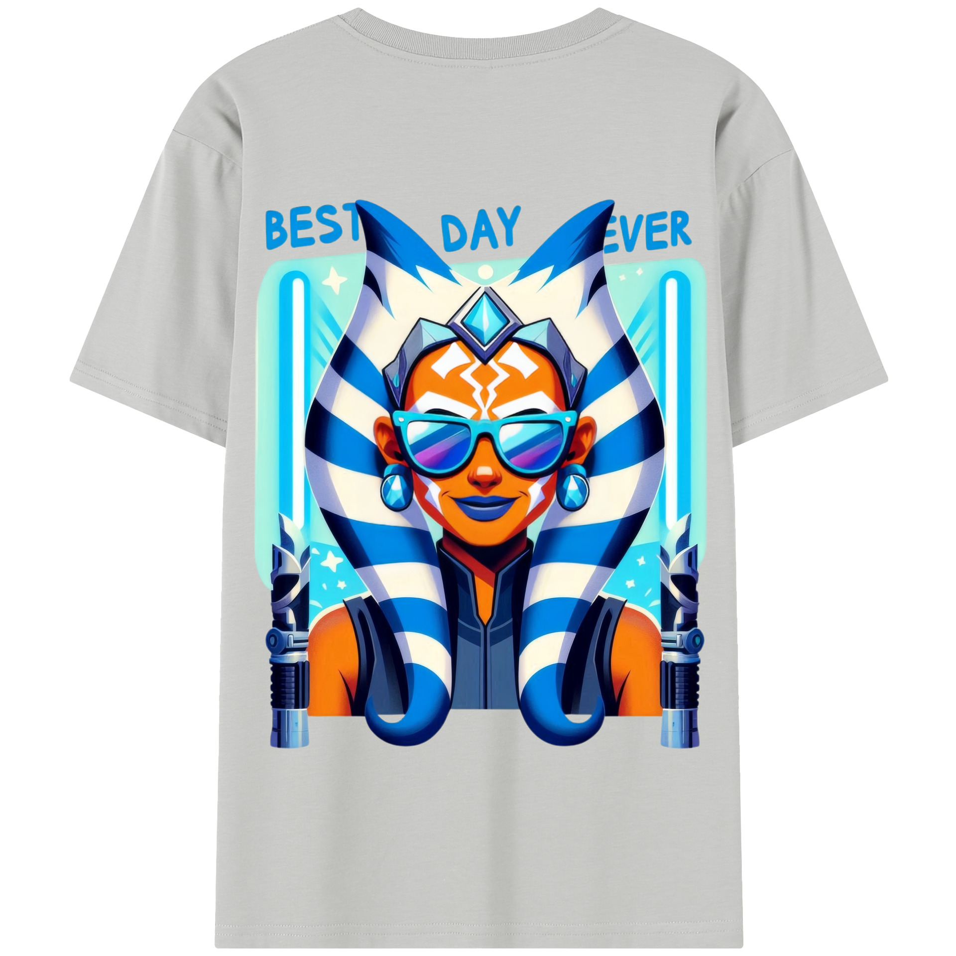 （画像用） スター・ウォーズ Star Wars 綿100％半袖Tシャツ（背面プリント）