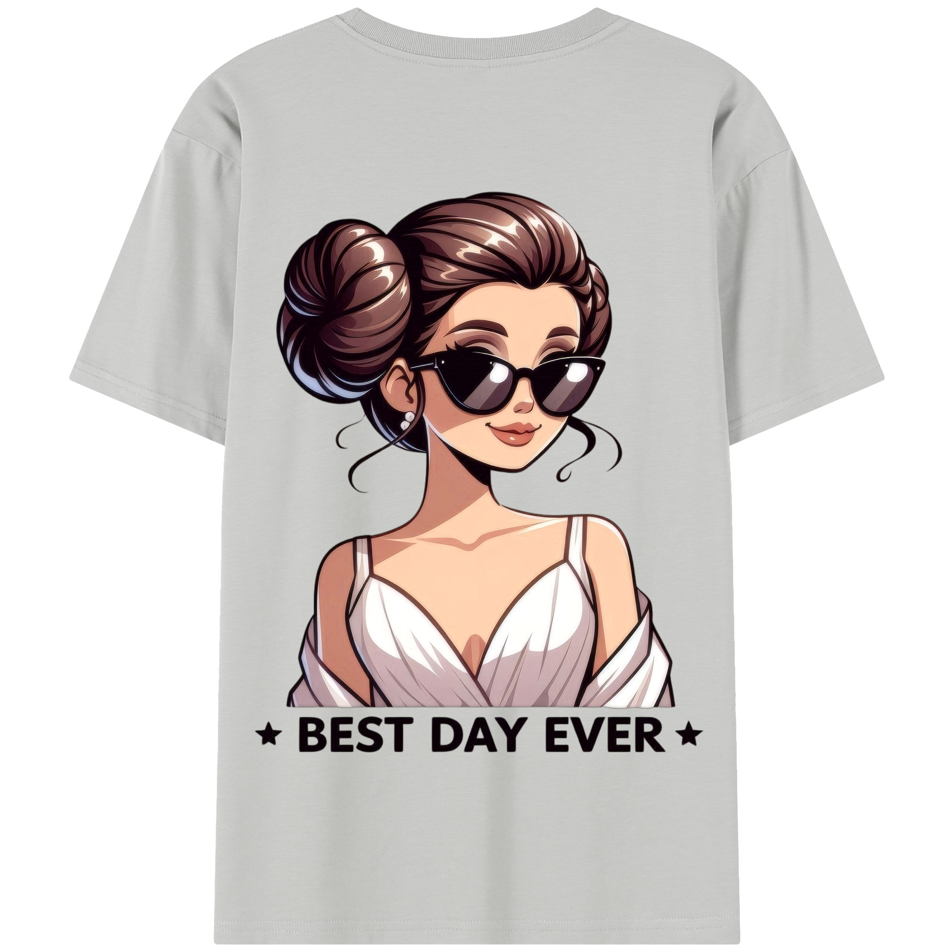 （画像用） スター・ウォーズ Star Wars 綿100％半袖Tシャツ（背面プリント）