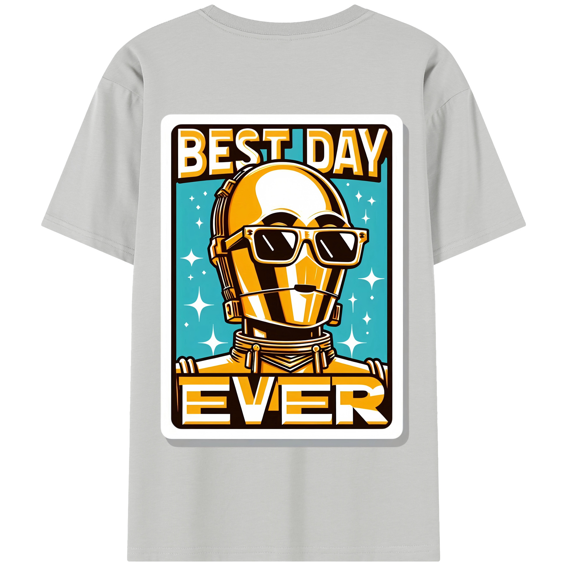 （画像用） スター・ウォーズ Star Wars 綿100％半袖Tシャツ（背面プリント）