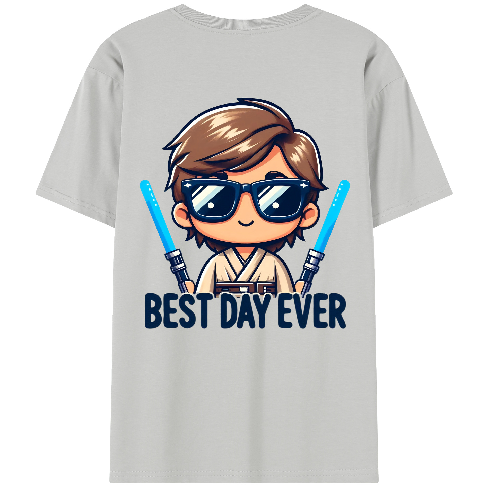 （画像用） スター・ウォーズ Star Wars 綿100％半袖Tシャツ（背面プリント）