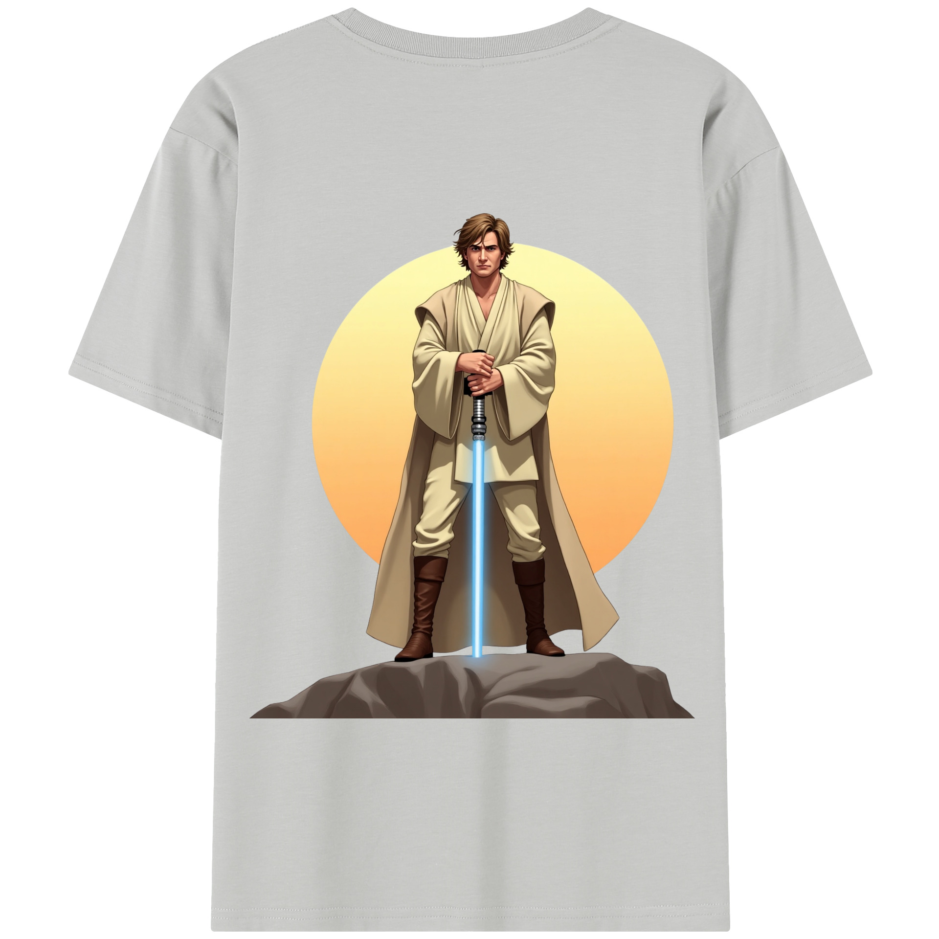 （画像用） スター・ウォーズ Star Wars 綿100％半袖Tシャツ（背面プリント）