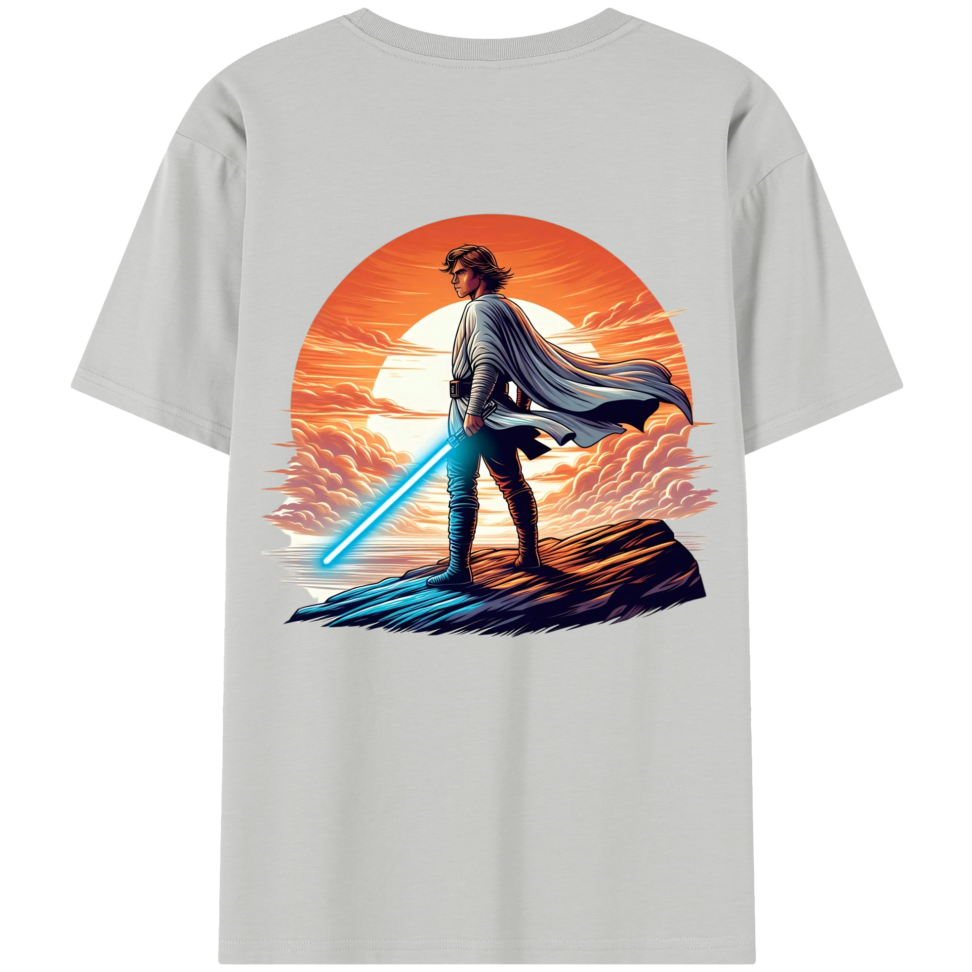 （画像用） スター・ウォーズ Star Wars 綿100％半袖Tシャツ（背面プリント）