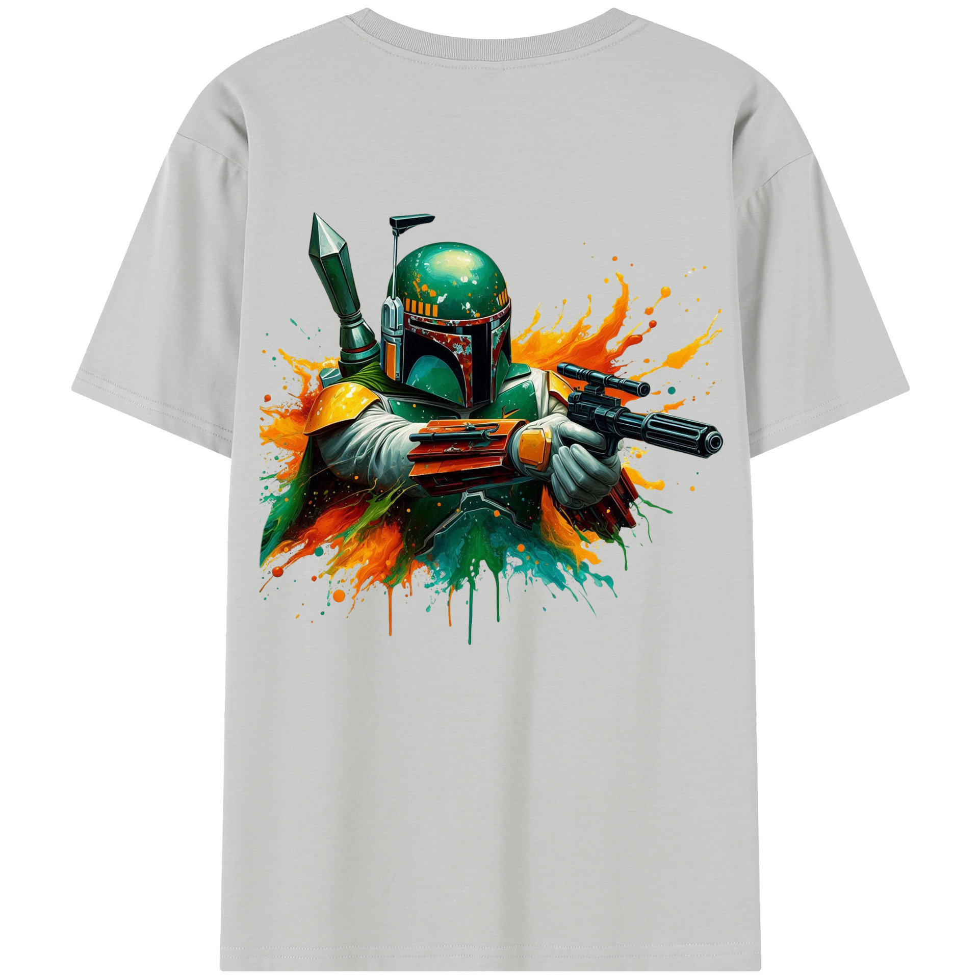 （画像用） スター・ウォーズ Star Wars 綿100％半袖Tシャツ（背面プリント）