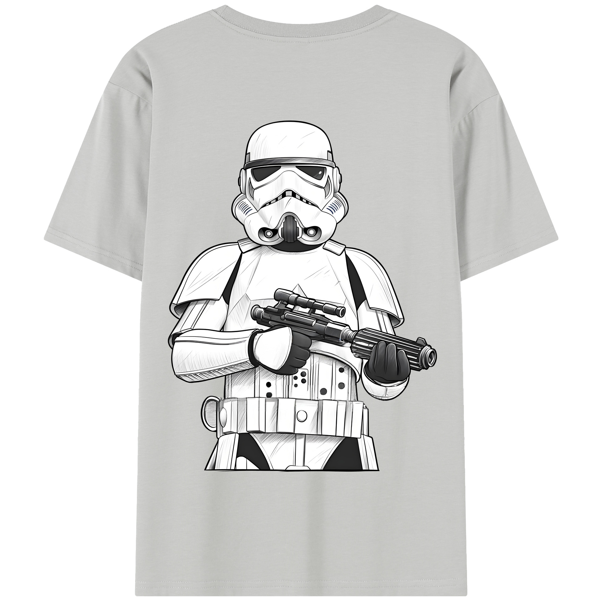 （画像用） スター・ウォーズ Star Wars 綿100％半袖Tシャツ（背面プリント）