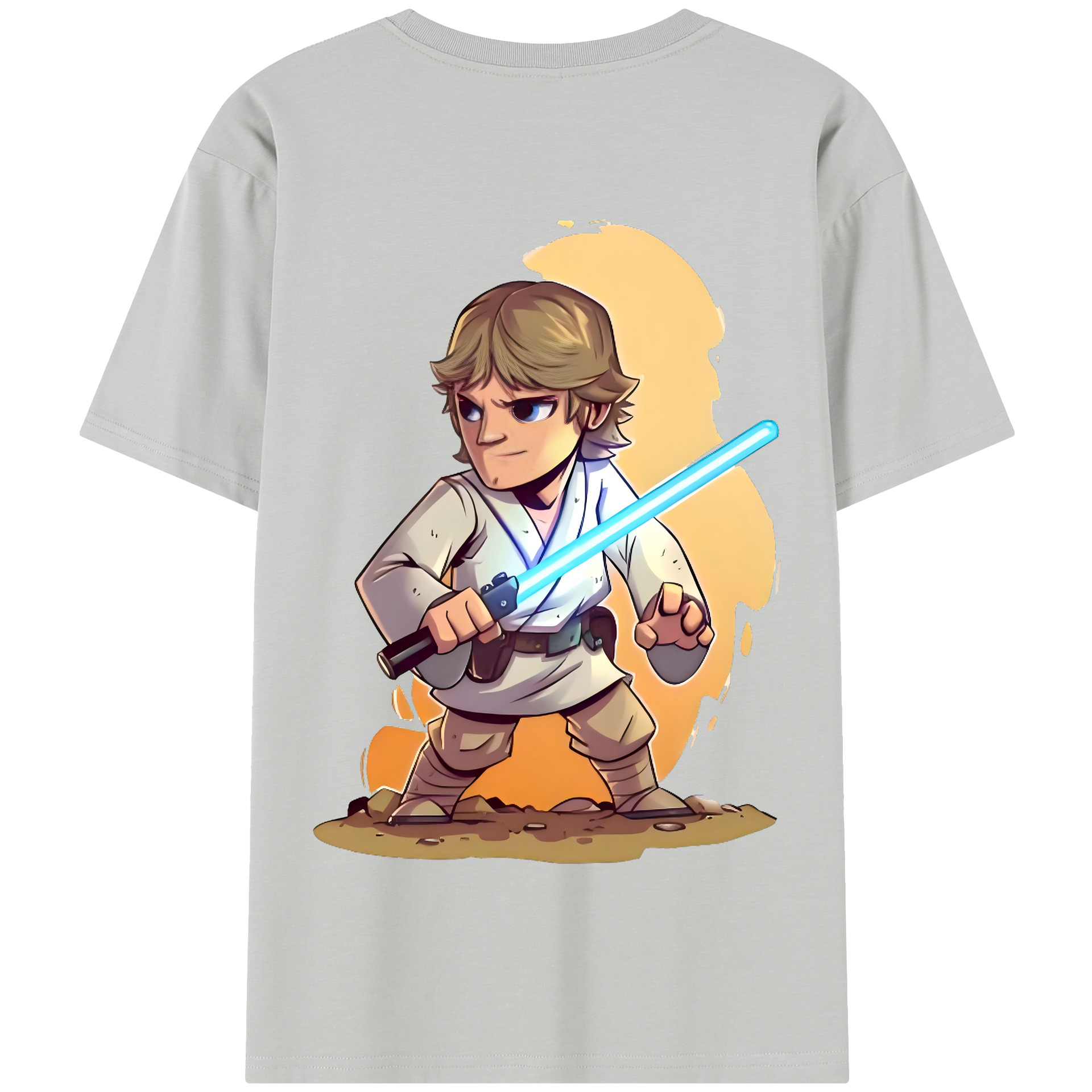 （画像用） スター・ウォーズ Star Wars 綿100％半袖Tシャツ（背面プリント）