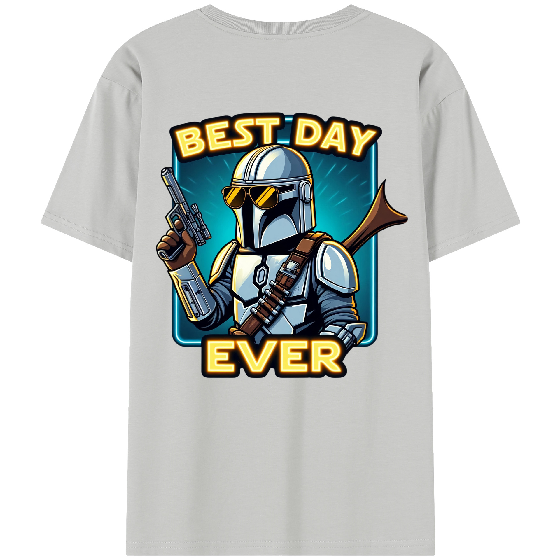 （画像用） スター・ウォーズ Star Wars 綿100％半袖Tシャツ（背面プリント）