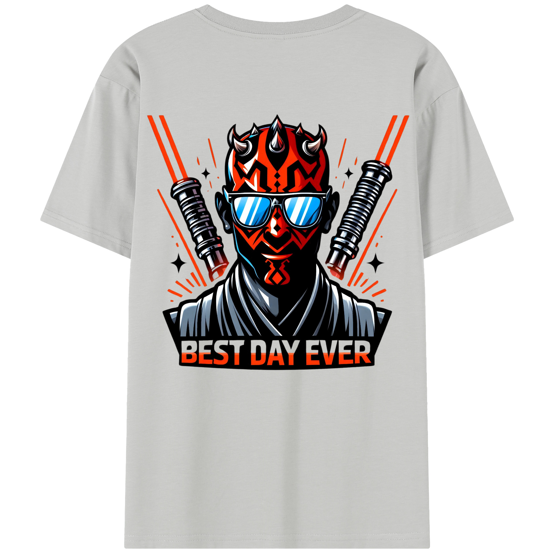 （画像用） スター・ウォーズ Star Wars 綿100％半袖Tシャツ（背面プリント）