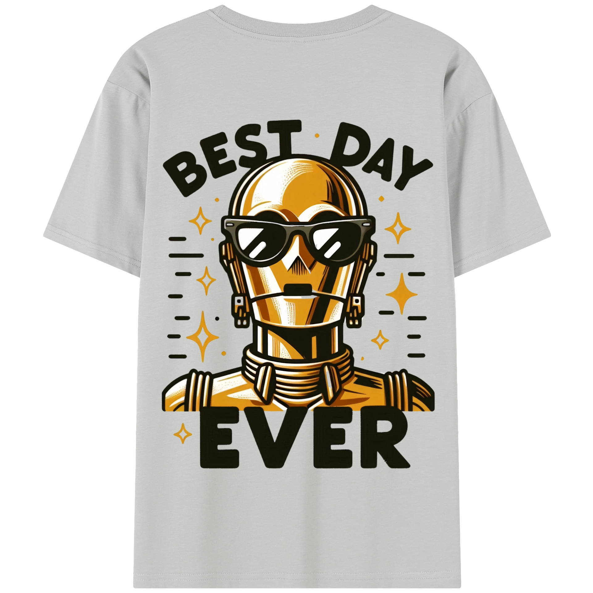 （画像用） スター・ウォーズ Star Wars 綿100％半袖Tシャツ（背面プリント）