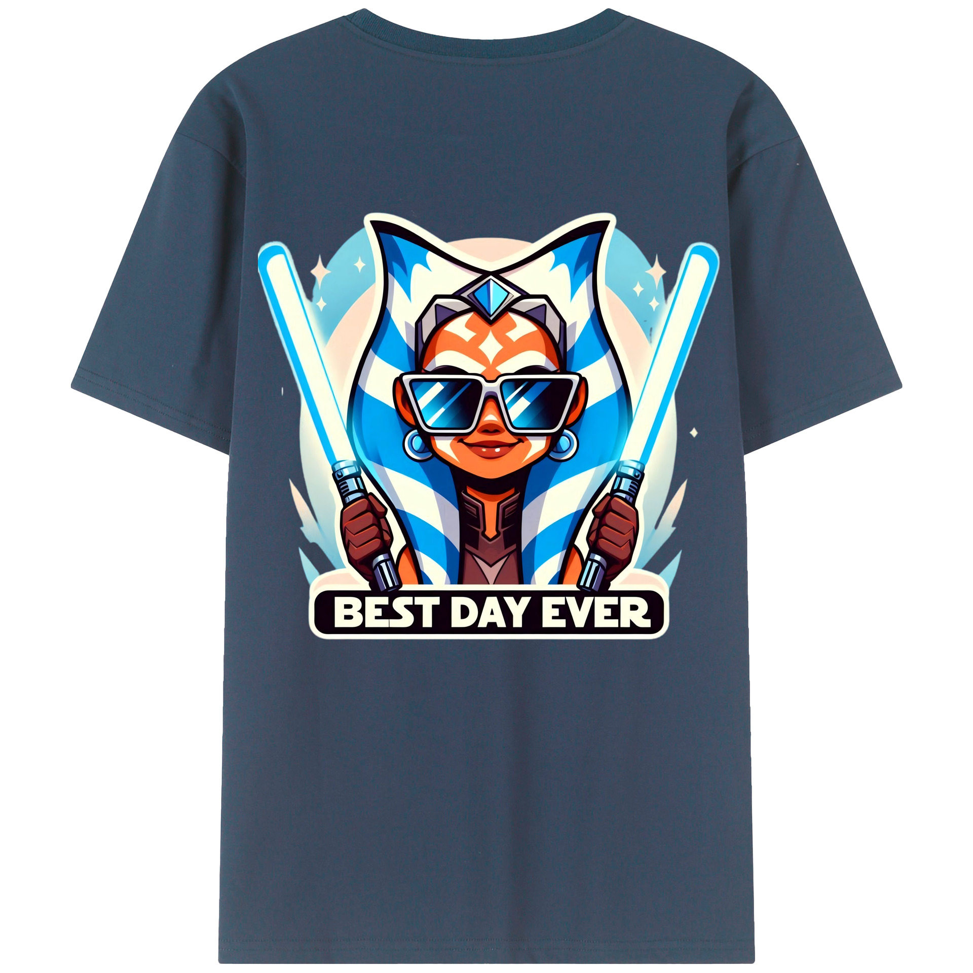 （画像用） スター・ウォーズ Star Wars 綿100％半袖Tシャツ（背面プリント）