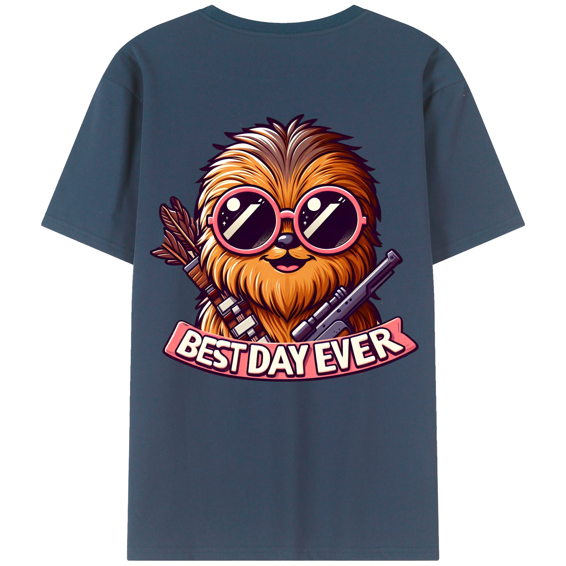 （画像用） スター・ウォーズ Star Wars 綿100％半袖Tシャツ（背面プリント）
