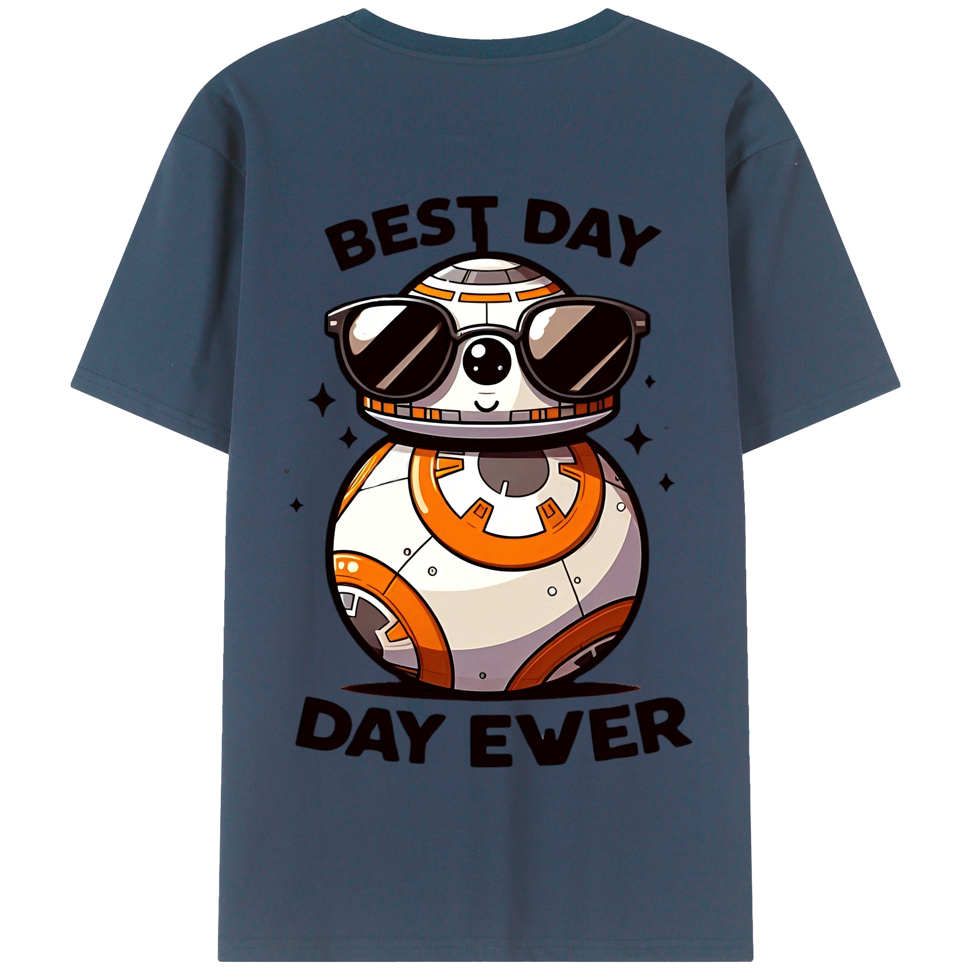 （画像用） スター・ウォーズ Star Wars 綿100％半袖Tシャツ（背面プリント）
