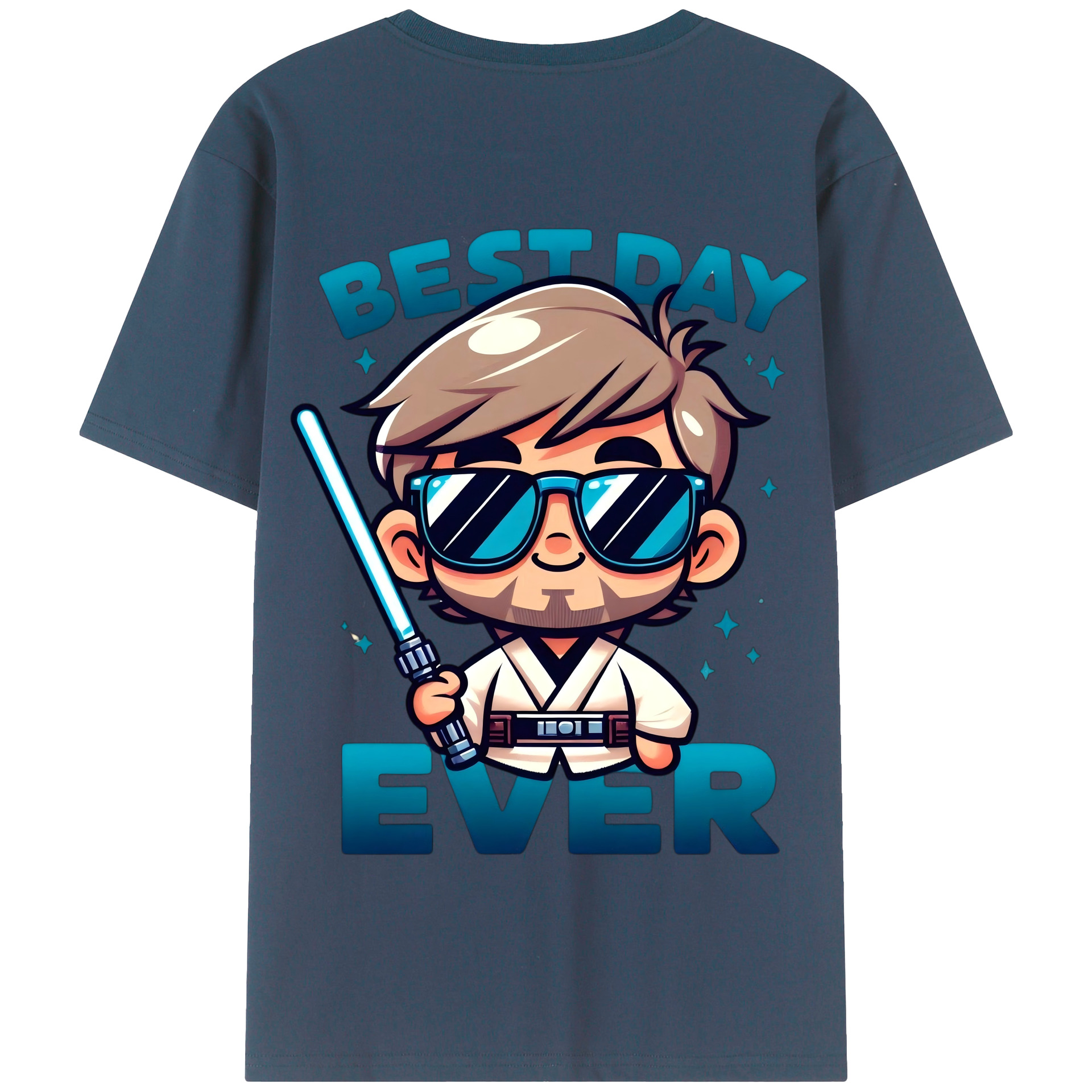 （画像用） スター・ウォーズ Star Wars 綿100％半袖Tシャツ（背面プリント）
