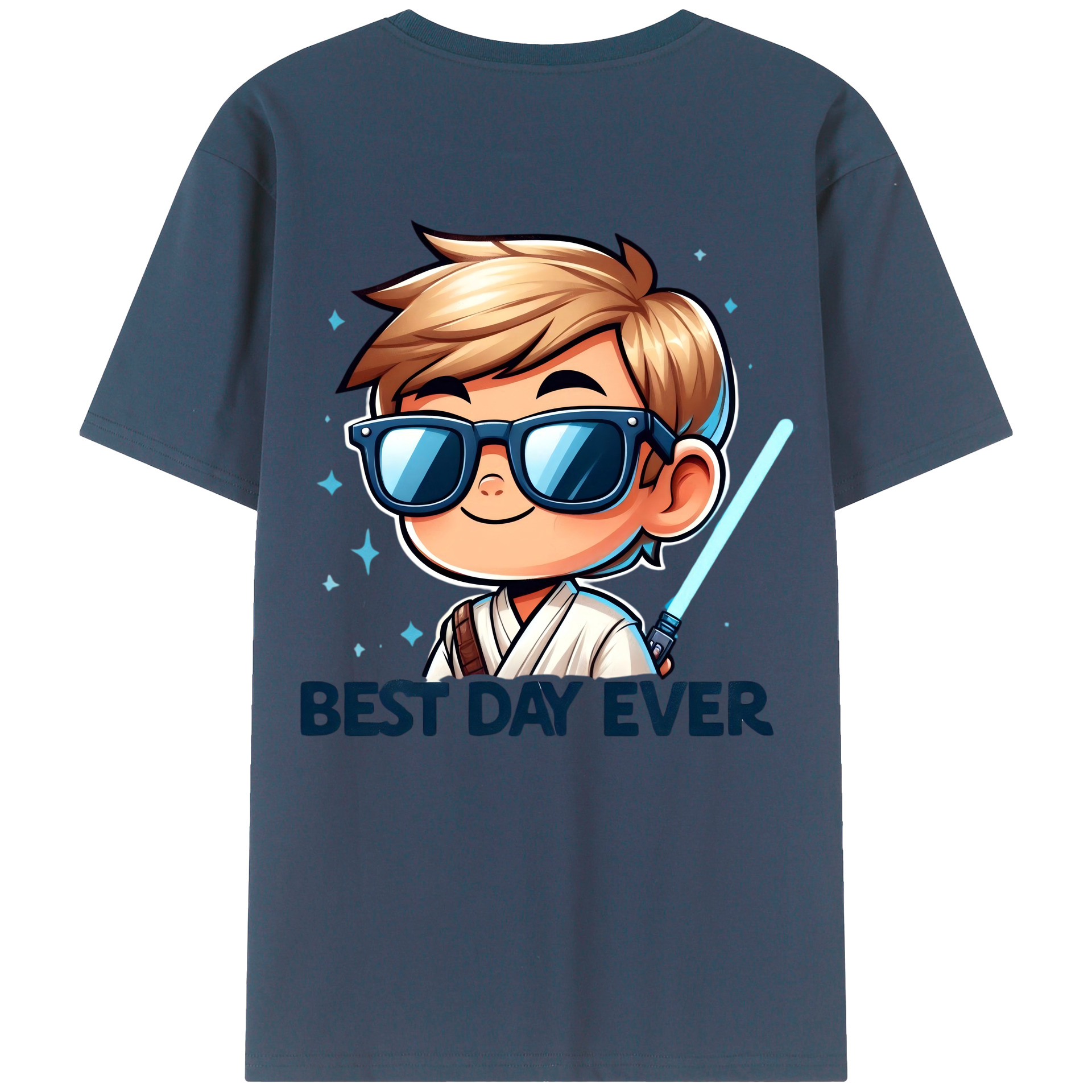 （画像用） スター・ウォーズ Star Wars 綿100％半袖Tシャツ（背面プリント）