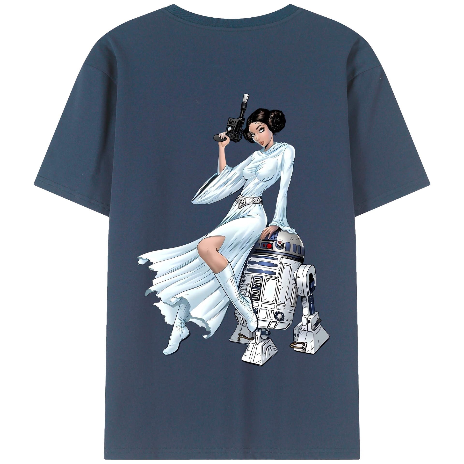 （画像用） スター・ウォーズ Star Wars 綿100％半袖Tシャツ（背面プリント）