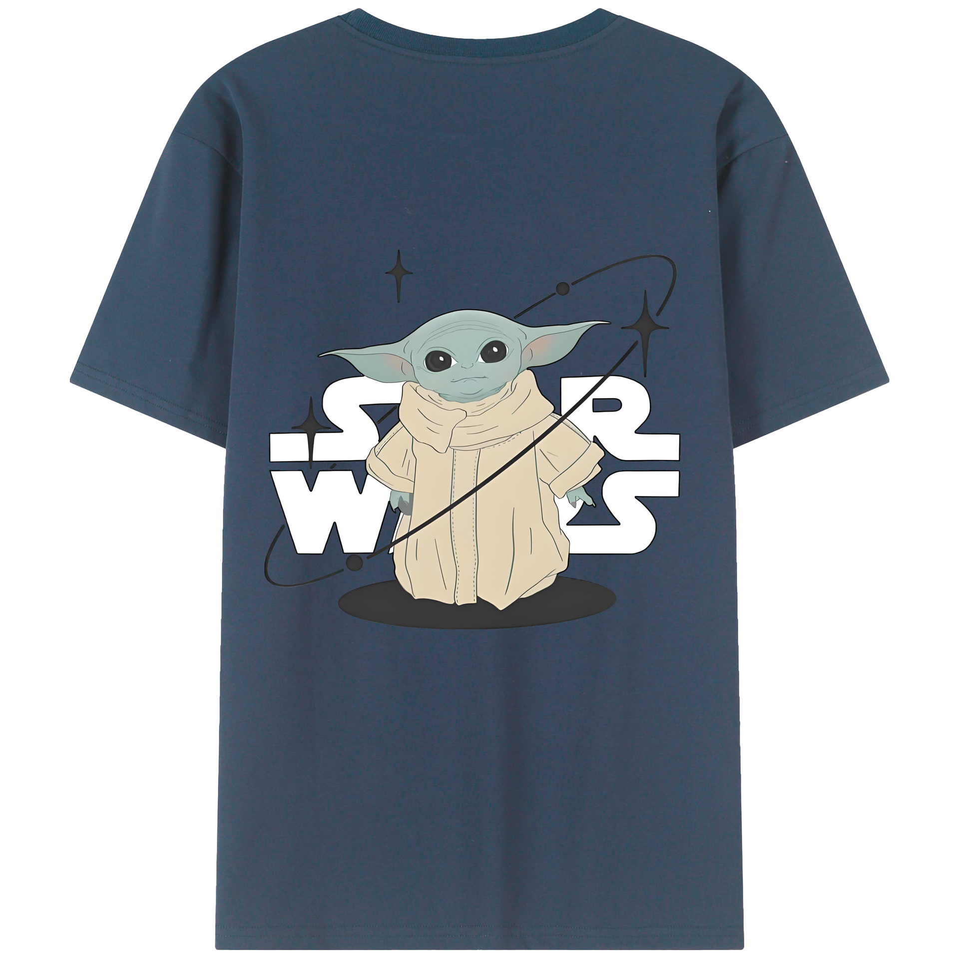 （画像用） スター・ウォーズ Star Wars 綿100％半袖Tシャツ（背面プリント）
